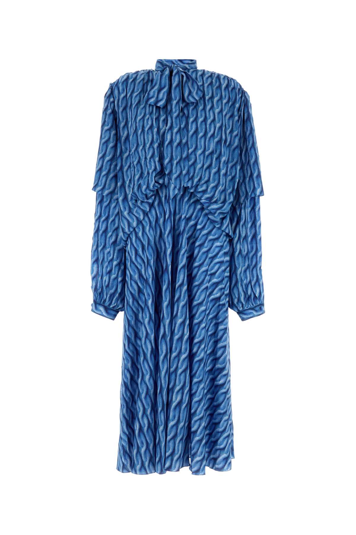 Balenciaga Women Printed Polyester Dress BALENCIAGA