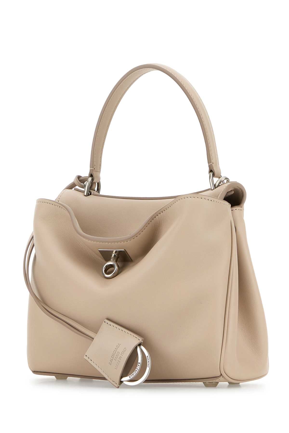 Balenciaga Women Powder Pink Leather Mini Rodeo Handbag BALENCIAGA
