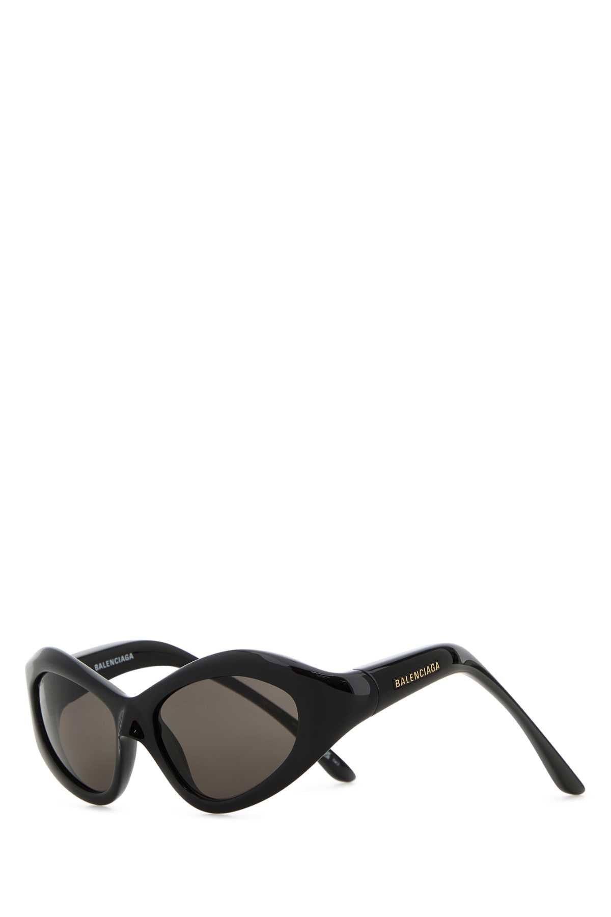 Balenciaga Women Black Nylon Orbit Cat Sunglasses BALENCIAGA