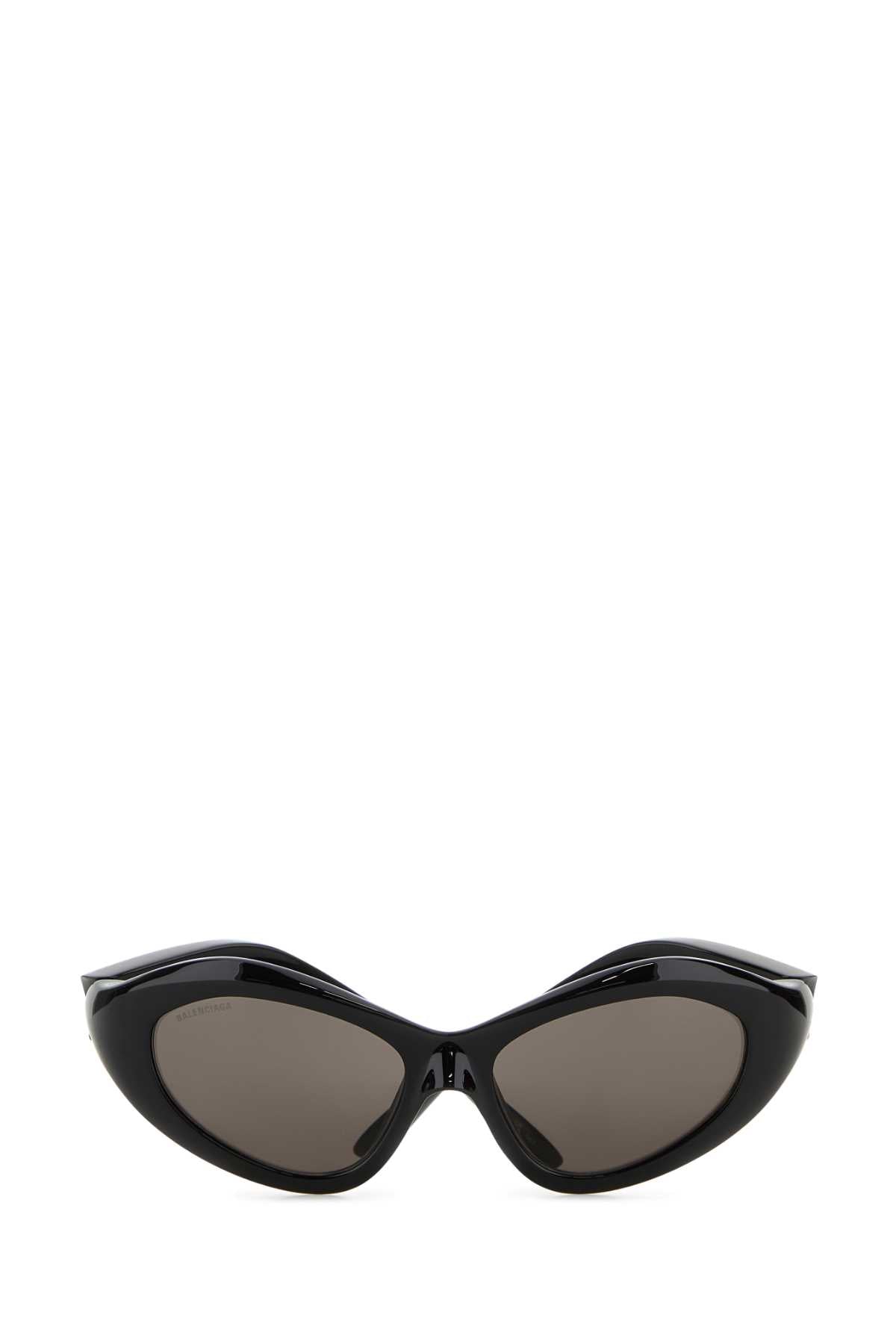 Balenciaga Women Black Nylon Orbit Cat Sunglasses BALENCIAGA
