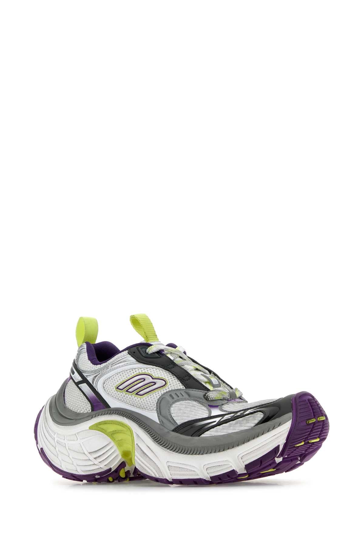 Balenciaga Women Multicolor Mesh And Rubber 6Xl Sneakers BALENCIAGA
