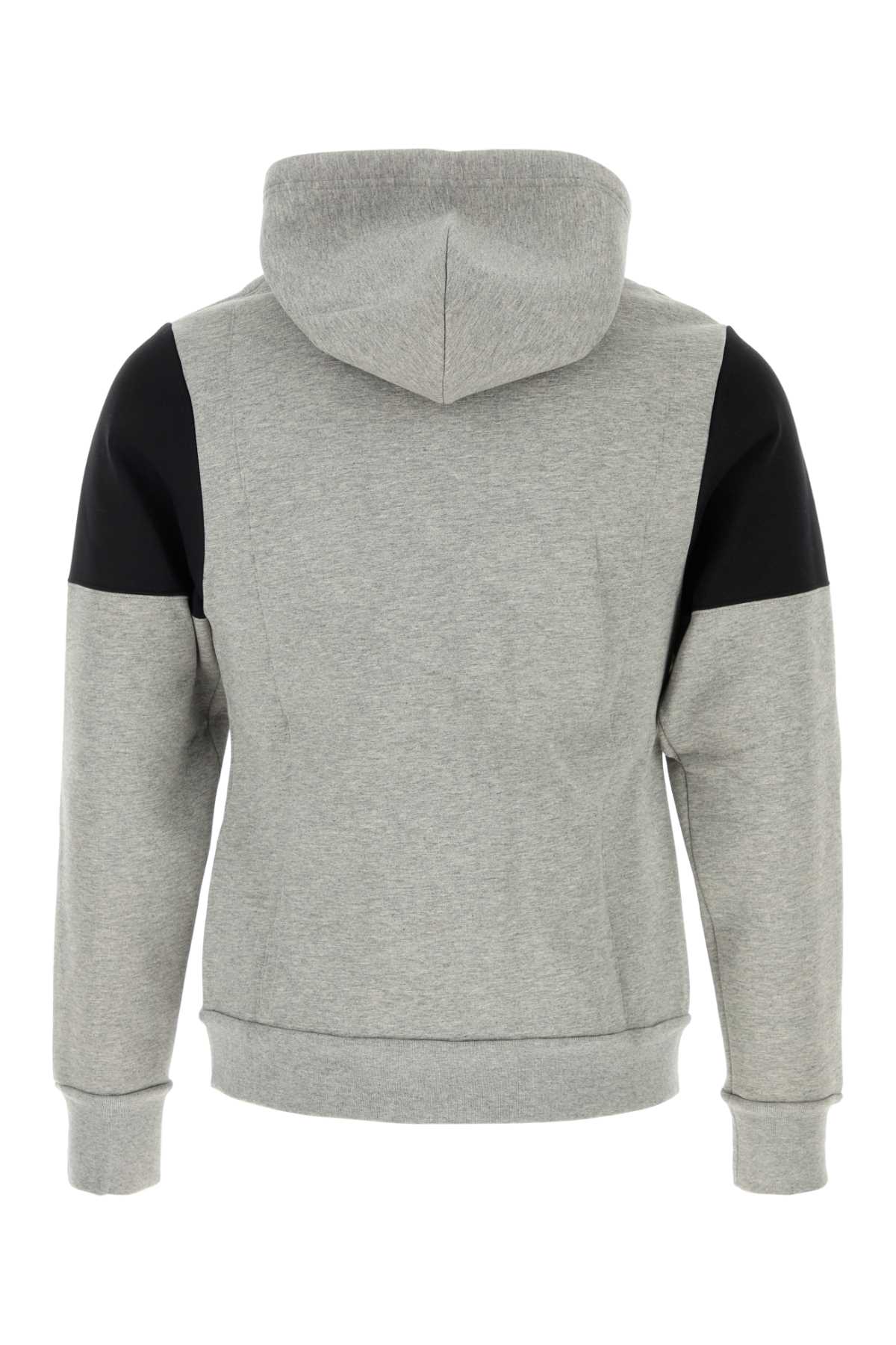 Balenciaga Men Melange Grey Cotton Sweatshirt BALENCIAGA