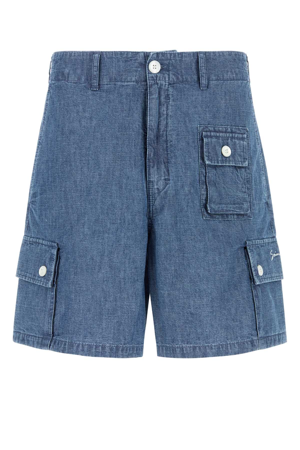 Givenchy Men Denim Bermuda Shorts GIVENCHY