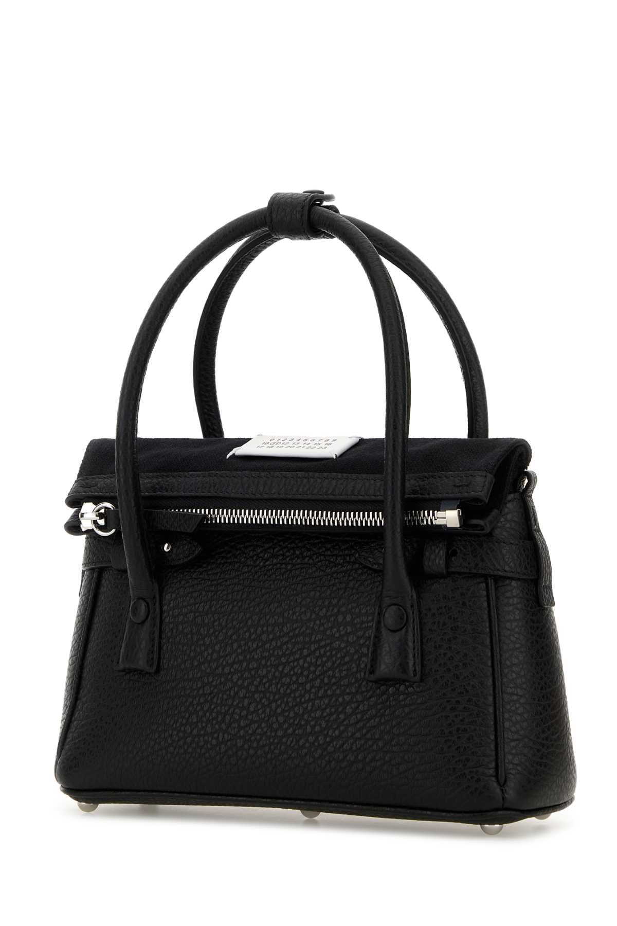 Maison Margiela Women Black Leather Handbag MAISON MARGIELA