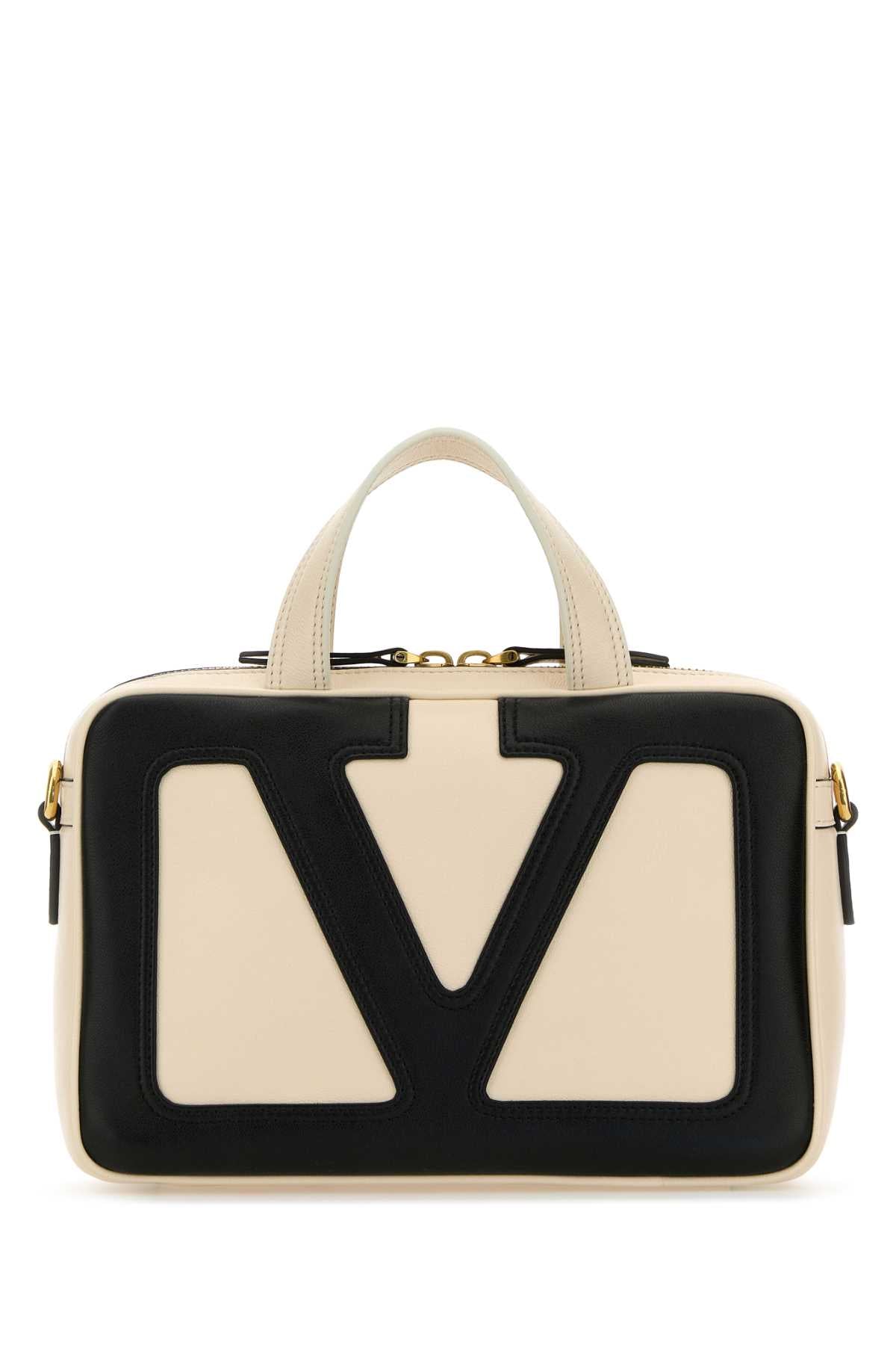 Valentino Garavani Women Ivory Leather Viva Superstar Handbag VALENTINO GARAVANI