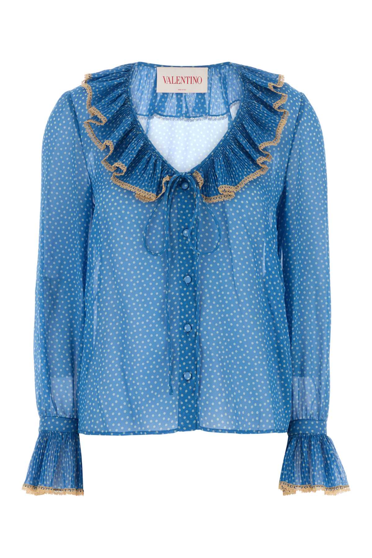 Valentino Garavani Women Printed Silk Blouse VALENTINO GARAVANI