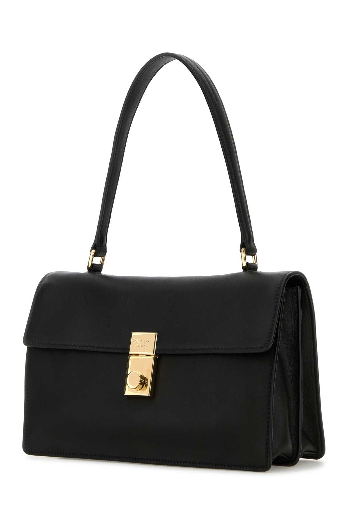 Prada Women Black Leather Handbag PRADA