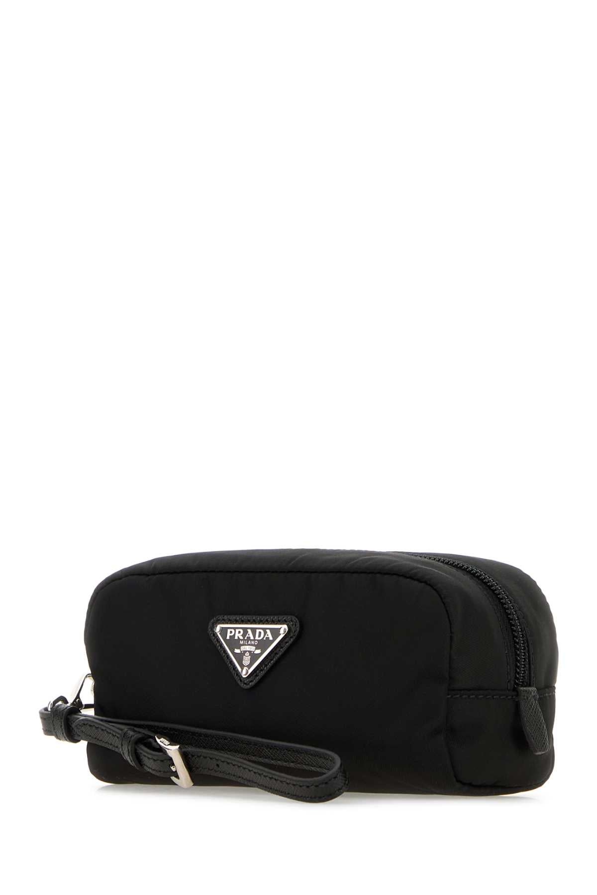 Prada Women Black Re-Nylon Pouch PRADA