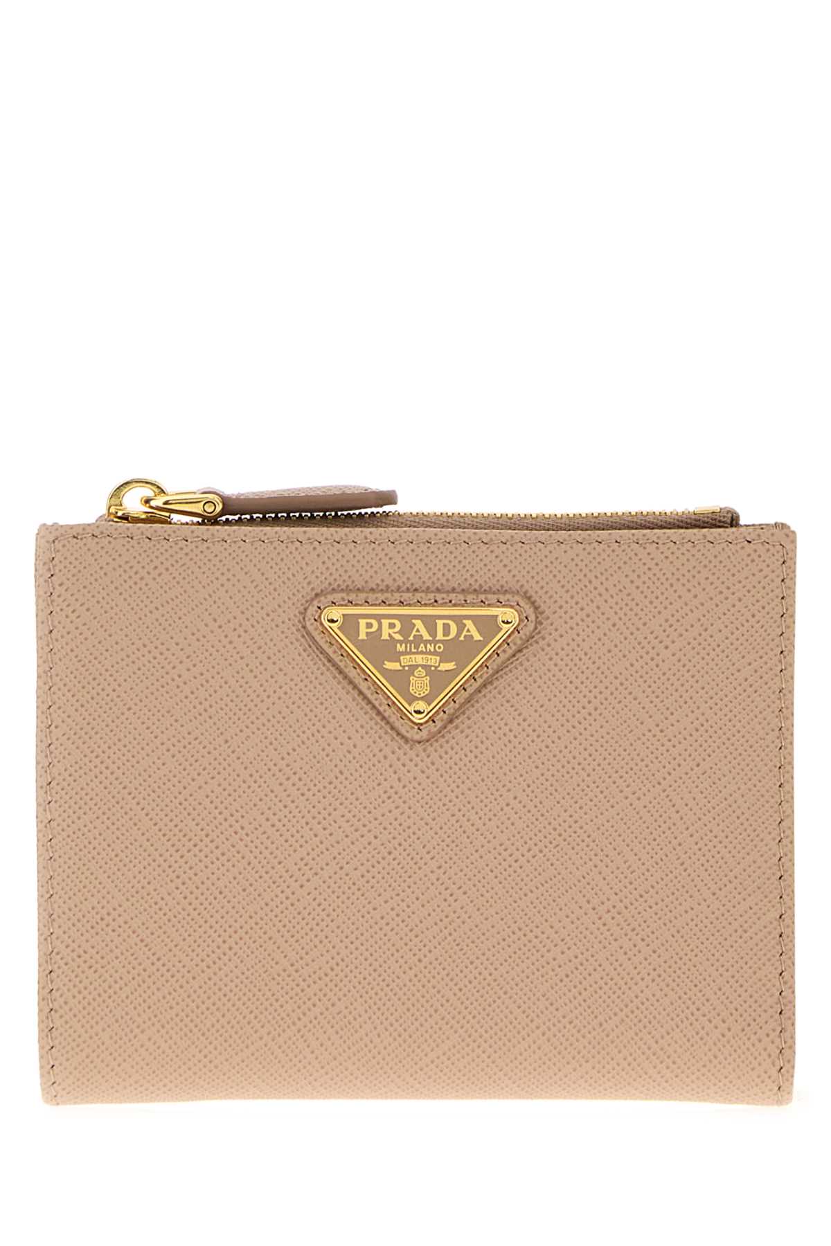 Prada Women Powder Pink Leather Wallet PRADA