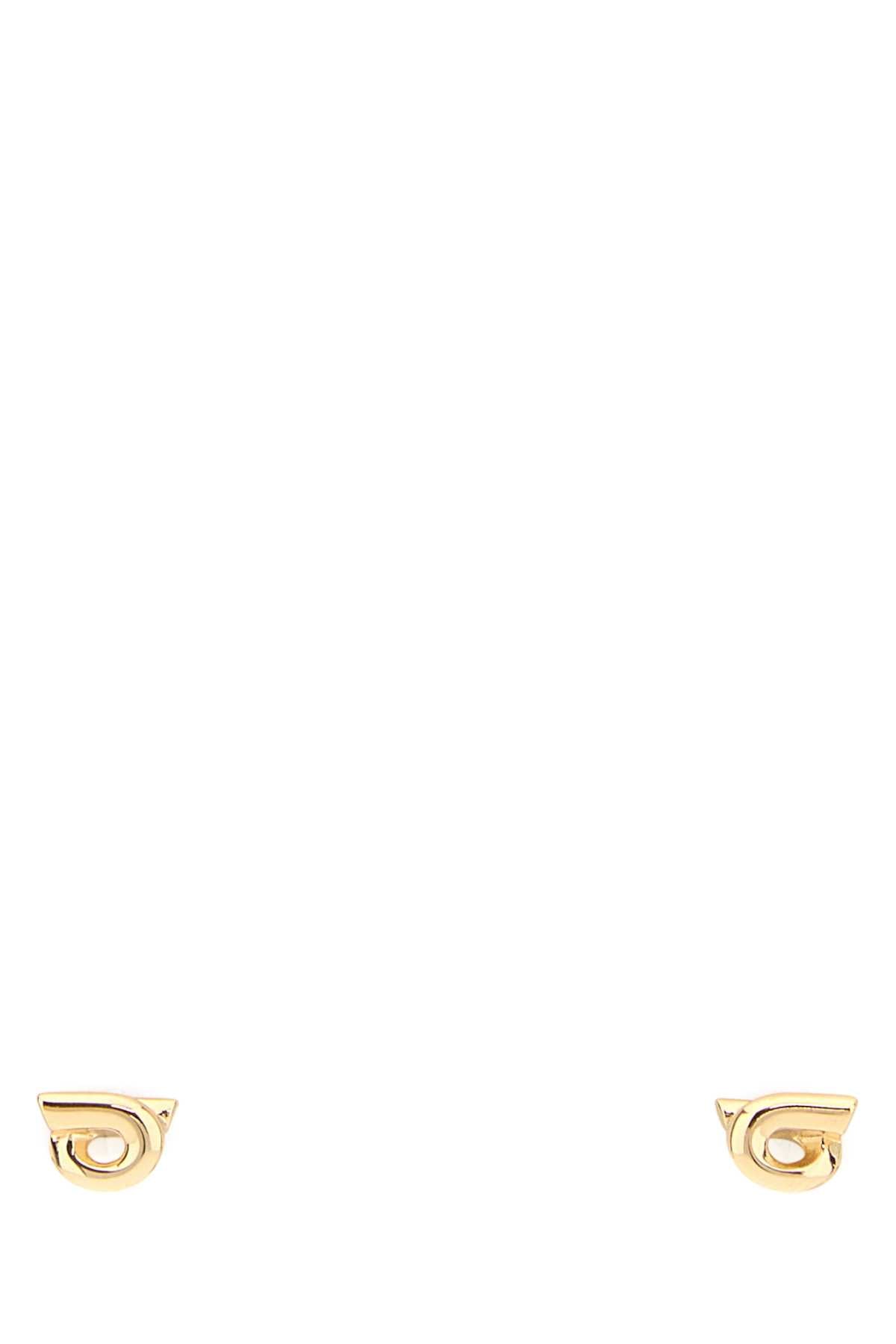 Salvatore Ferragamo Women Gold Metal Earrings FERRAGAMO