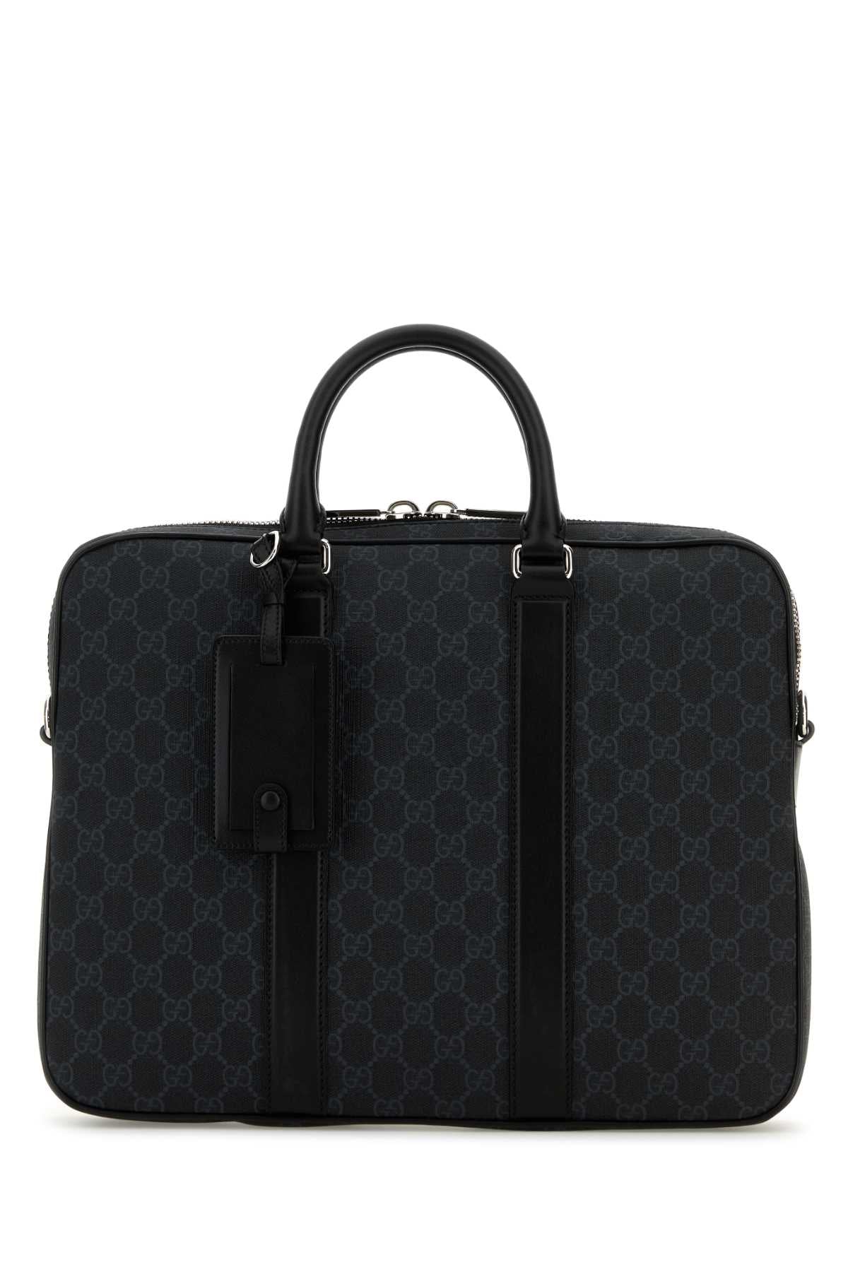 Gucci Men Gg Supreme Fabric Briefcase GUCCI