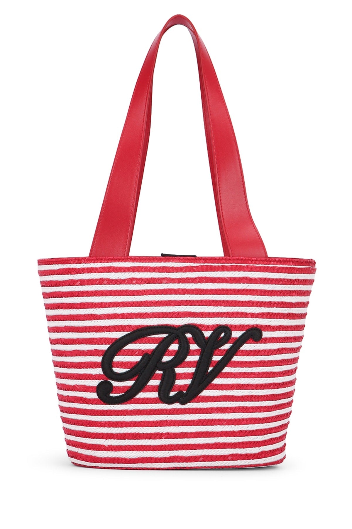 Roger Vivier Women Rv Straw Panier Small ROGER VIVIER