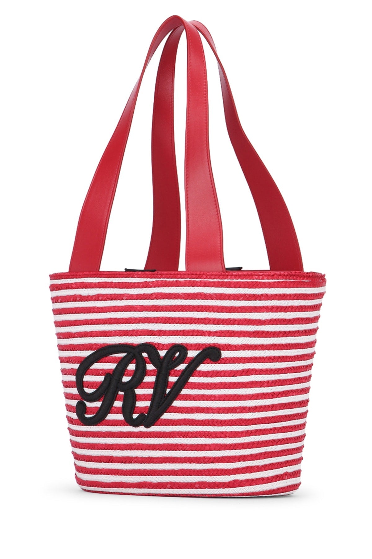 Roger Vivier Women Rv Straw Panier Small ROGER VIVIER