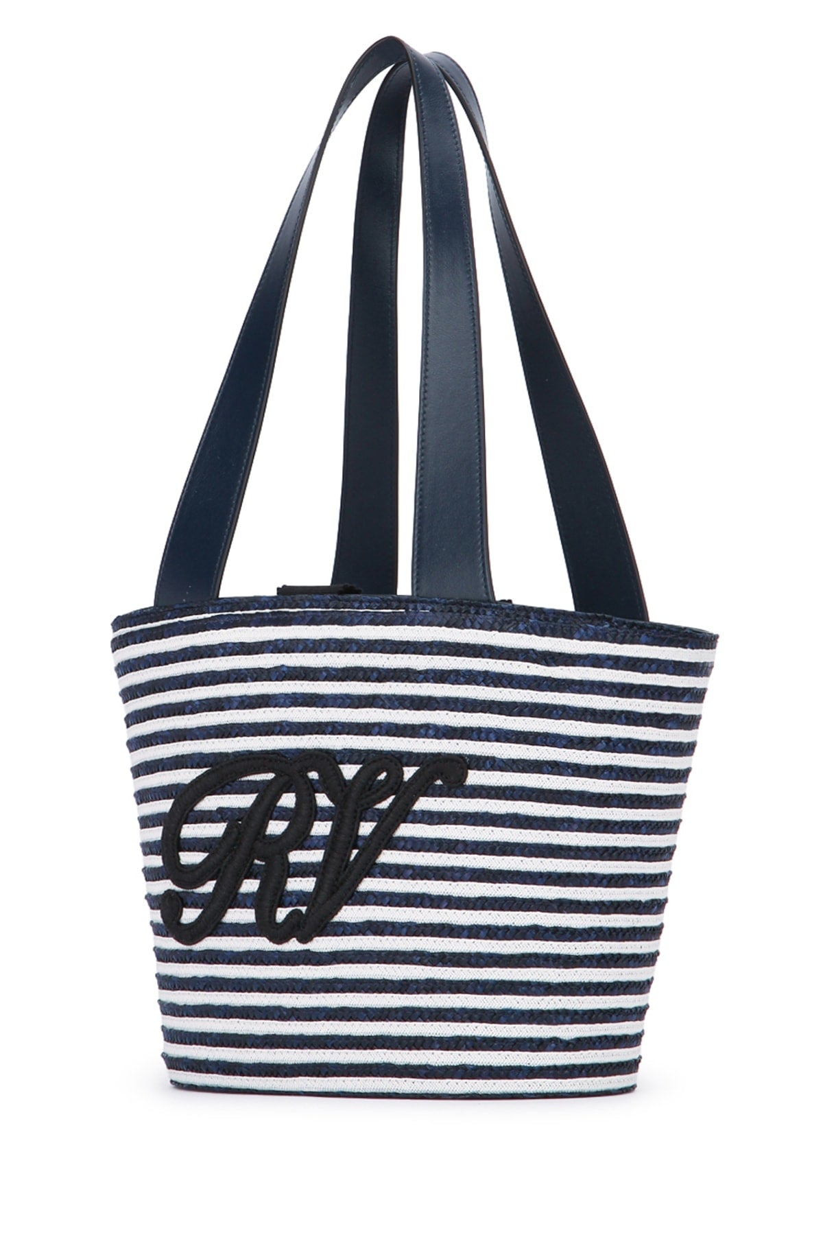 Roger Vivier Women Rv Straw Panier Small ROGER VIVIER
