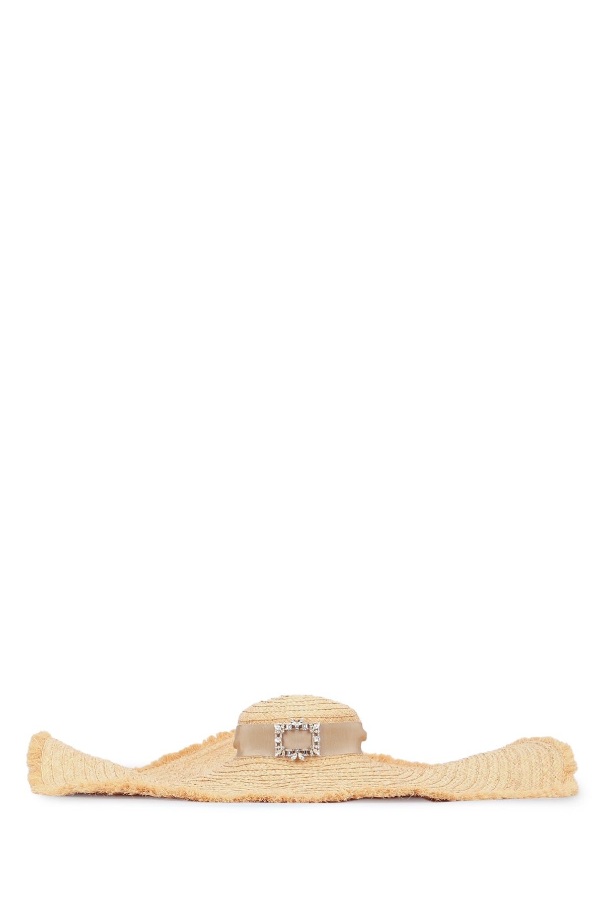 Roger Vivier Women Rv Broche Extra Rafia Hat ROGER VIVIER