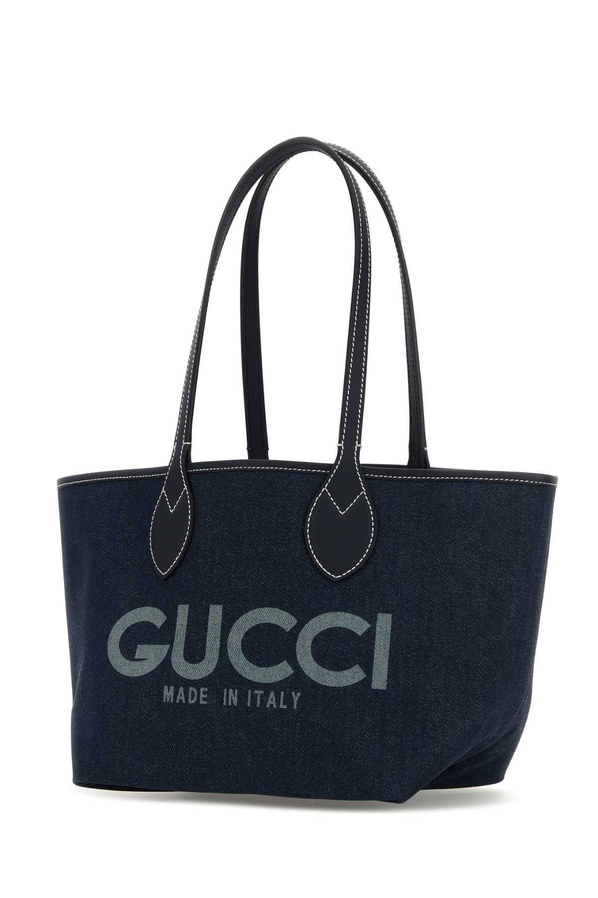 Gucci Women Denim Totissima Reversibile Shopping Bag GUCCI