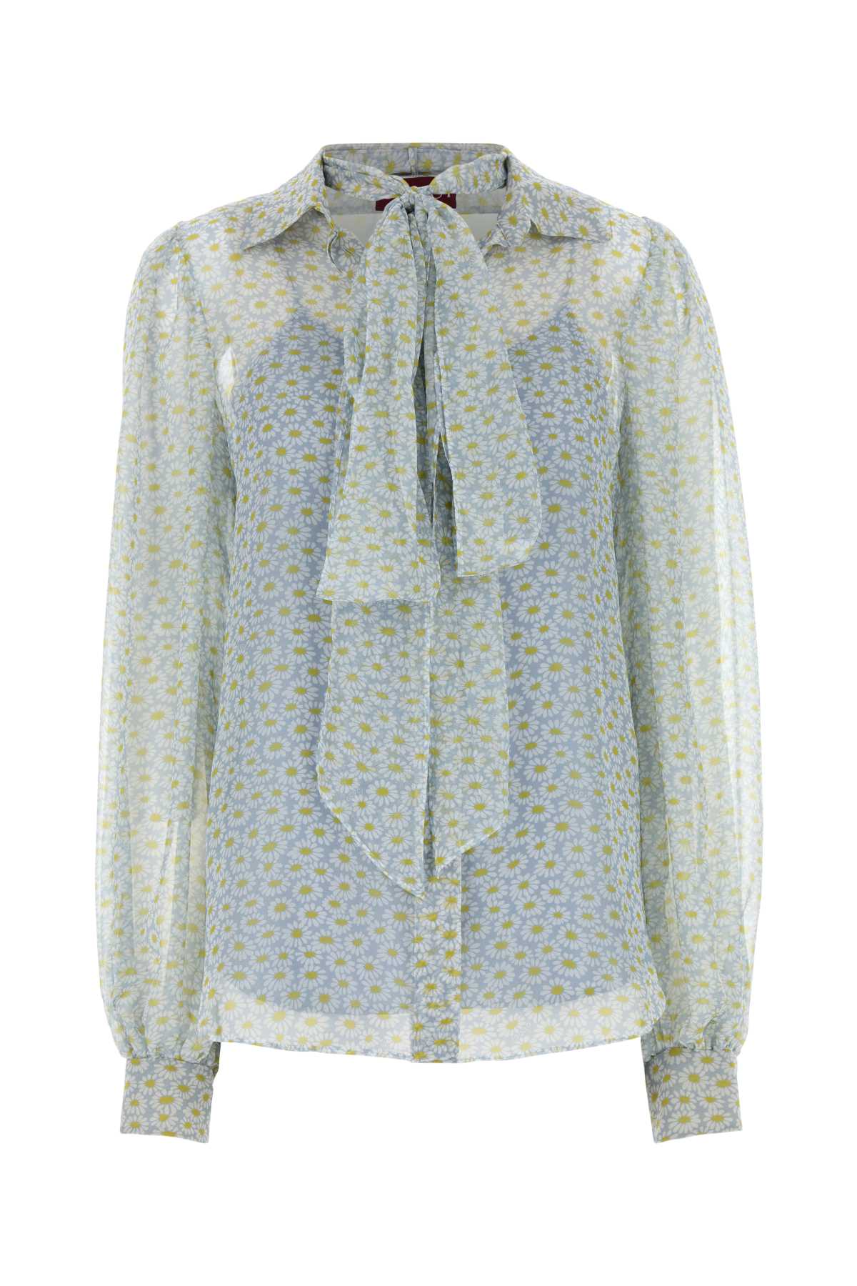 Gucci Women Printed Chiffon Shirt GUCCI