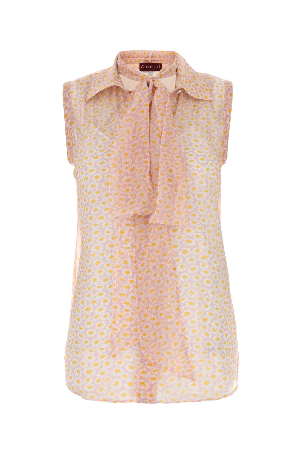 Gucci Women Printed Crepe Shirt GUCCI