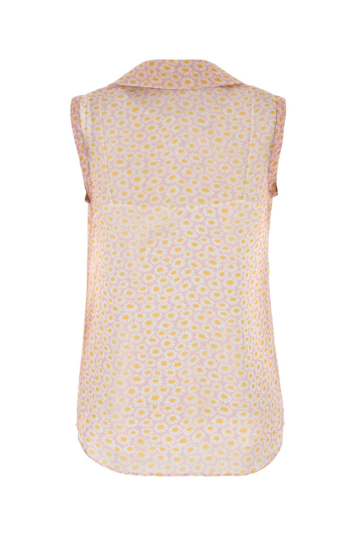 Gucci Women Printed Crepe Shirt GUCCI
