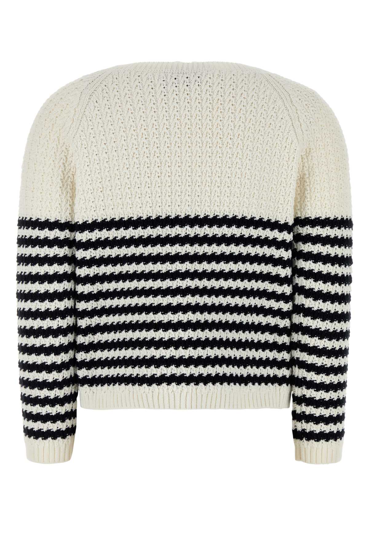Gucci Women Embroidered Cotton Sweater GUCCI