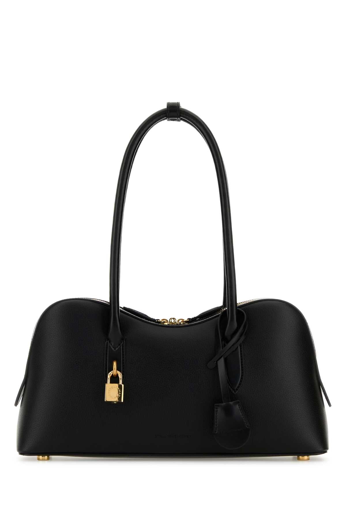 Stella Mccartney Women Black Synthetic Leather Ryder Medium Shoulder Bag STELLA MCCARTNEY
