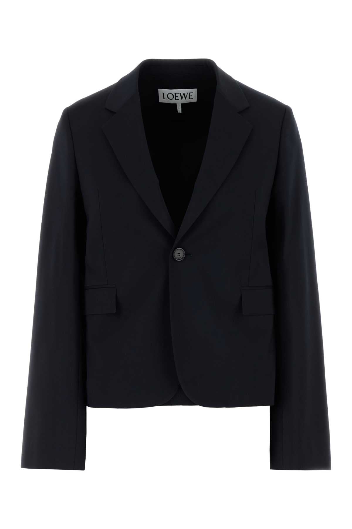 Loewe Women Grey Wool Blazer LOEWE