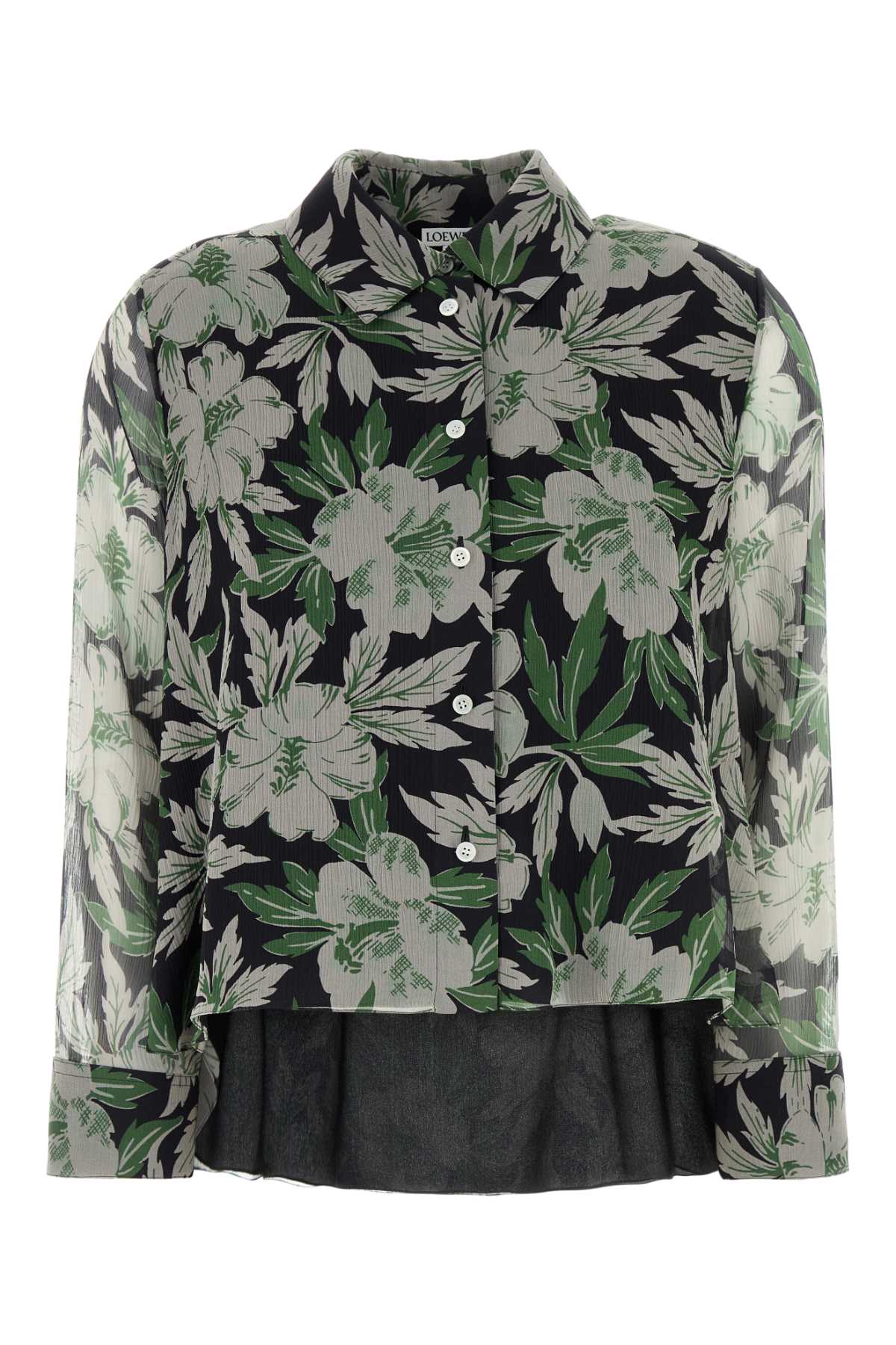 Loewe Women Printed Silk Shirt LOEWE