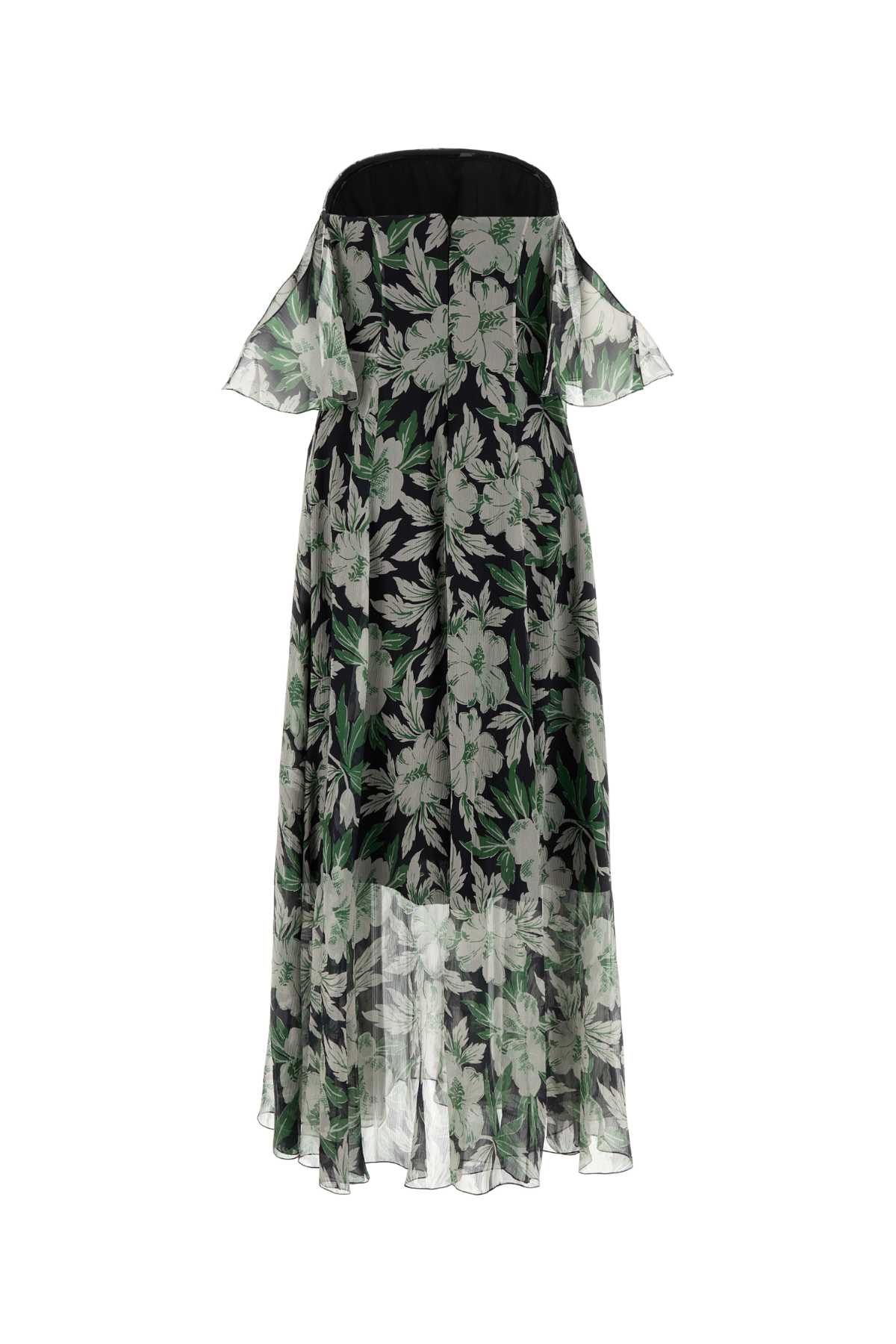 Loewe Women Printed Silk Dress LOEWE