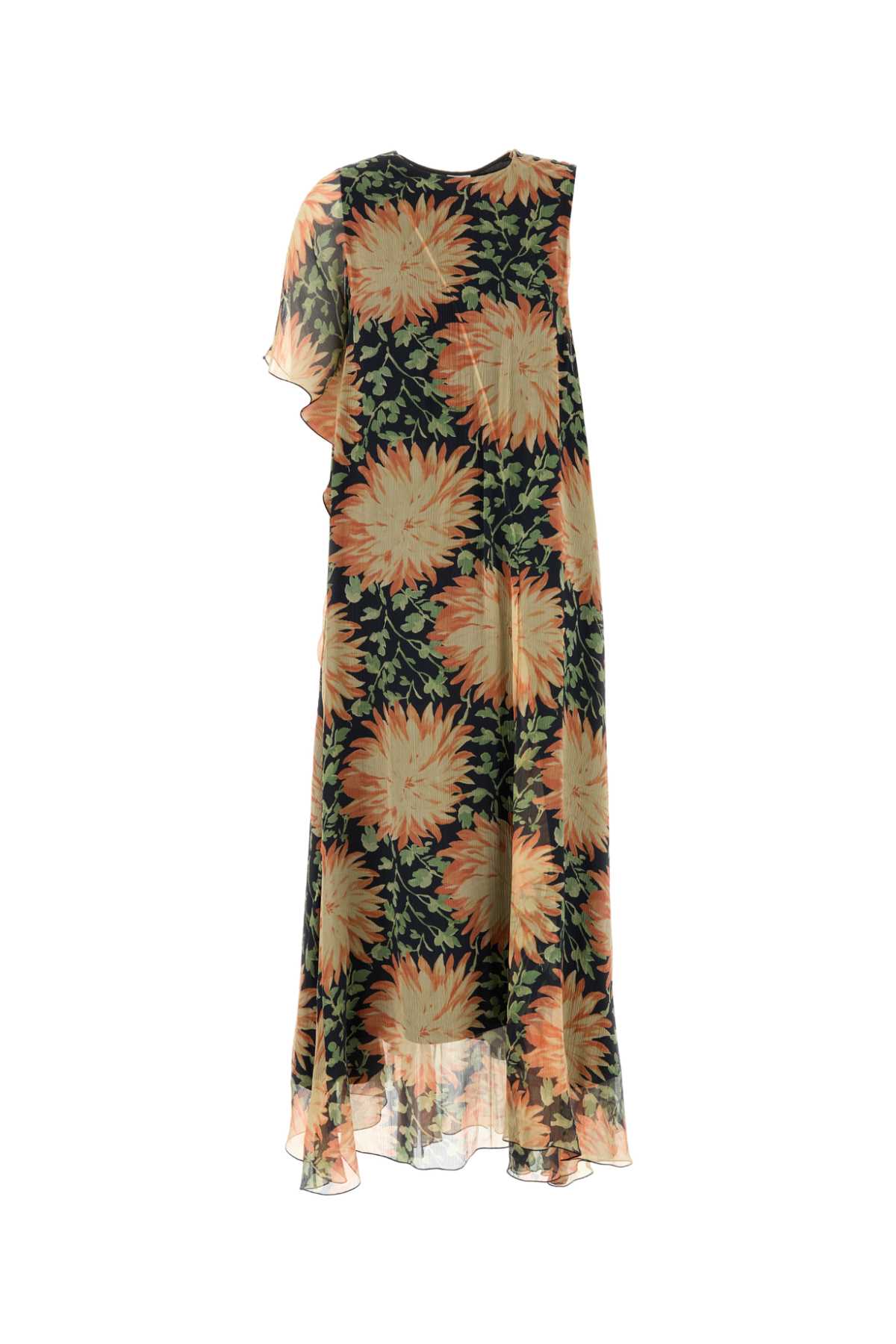 Loewe Women Printed Silk Dress LOEWE