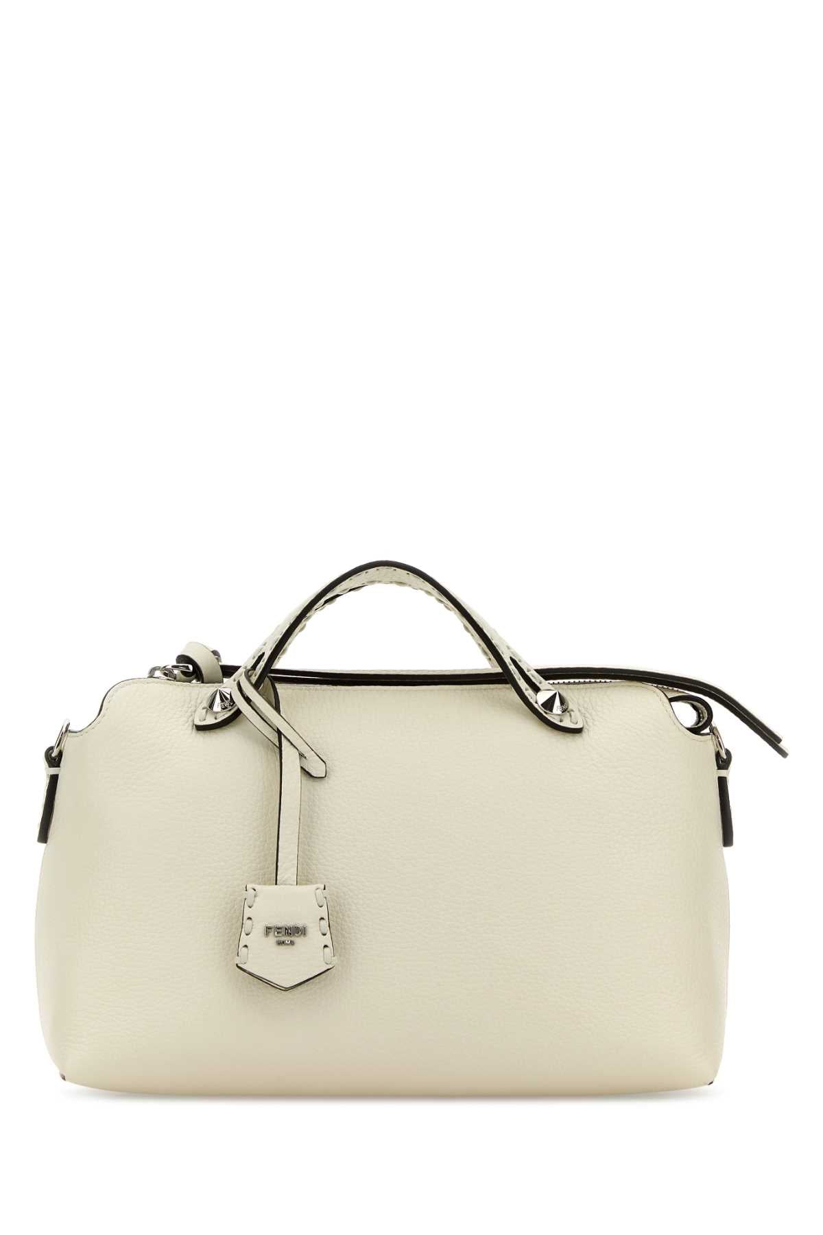 Fendi Women Ivory Leather Medium By The Way Handbag FENDI
