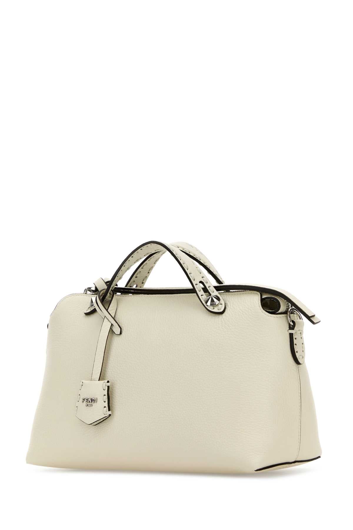 Fendi Women Ivory Leather Medium By The Way Handbag FENDI