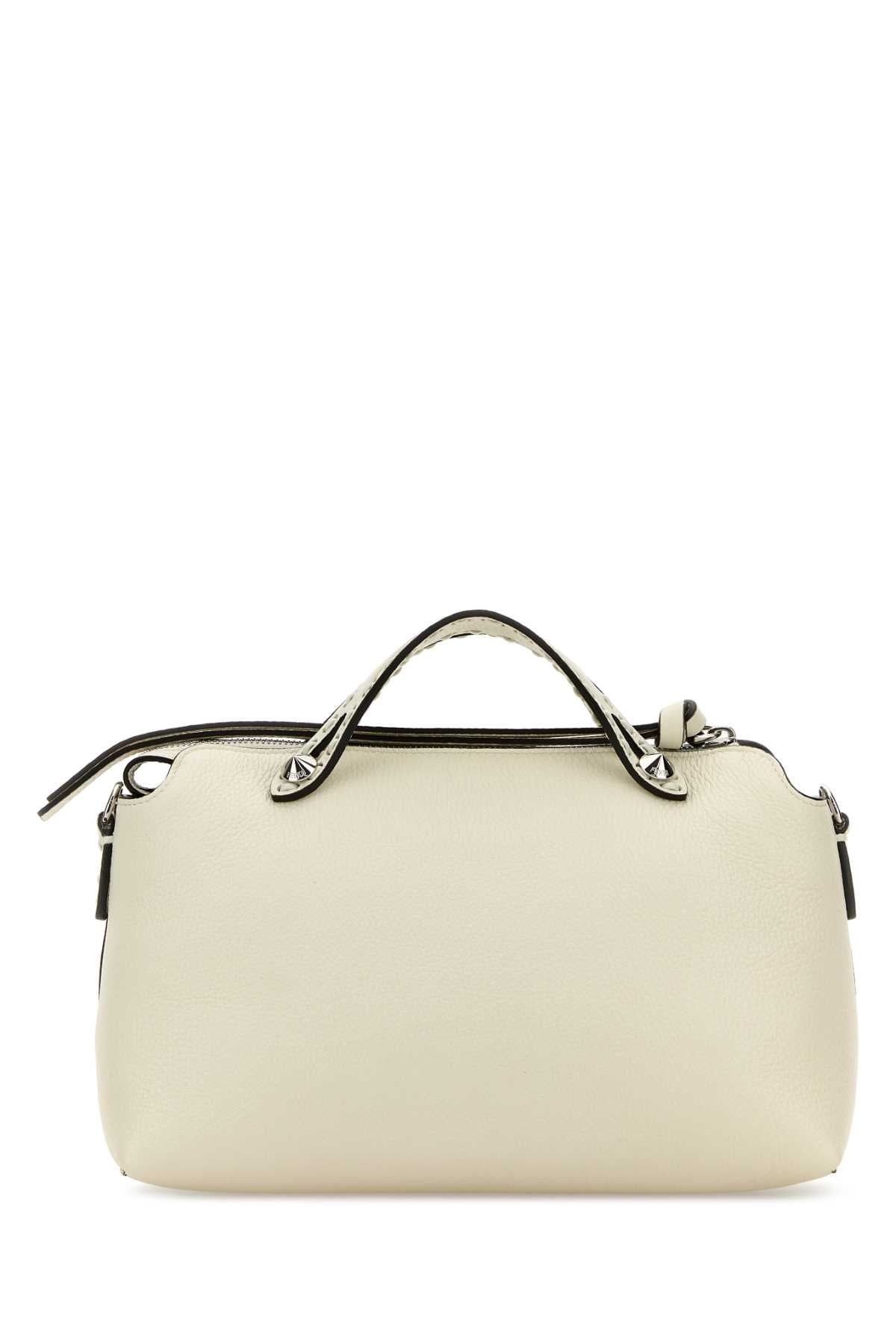 Fendi Women Ivory Leather Medium By The Way Handbag FENDI