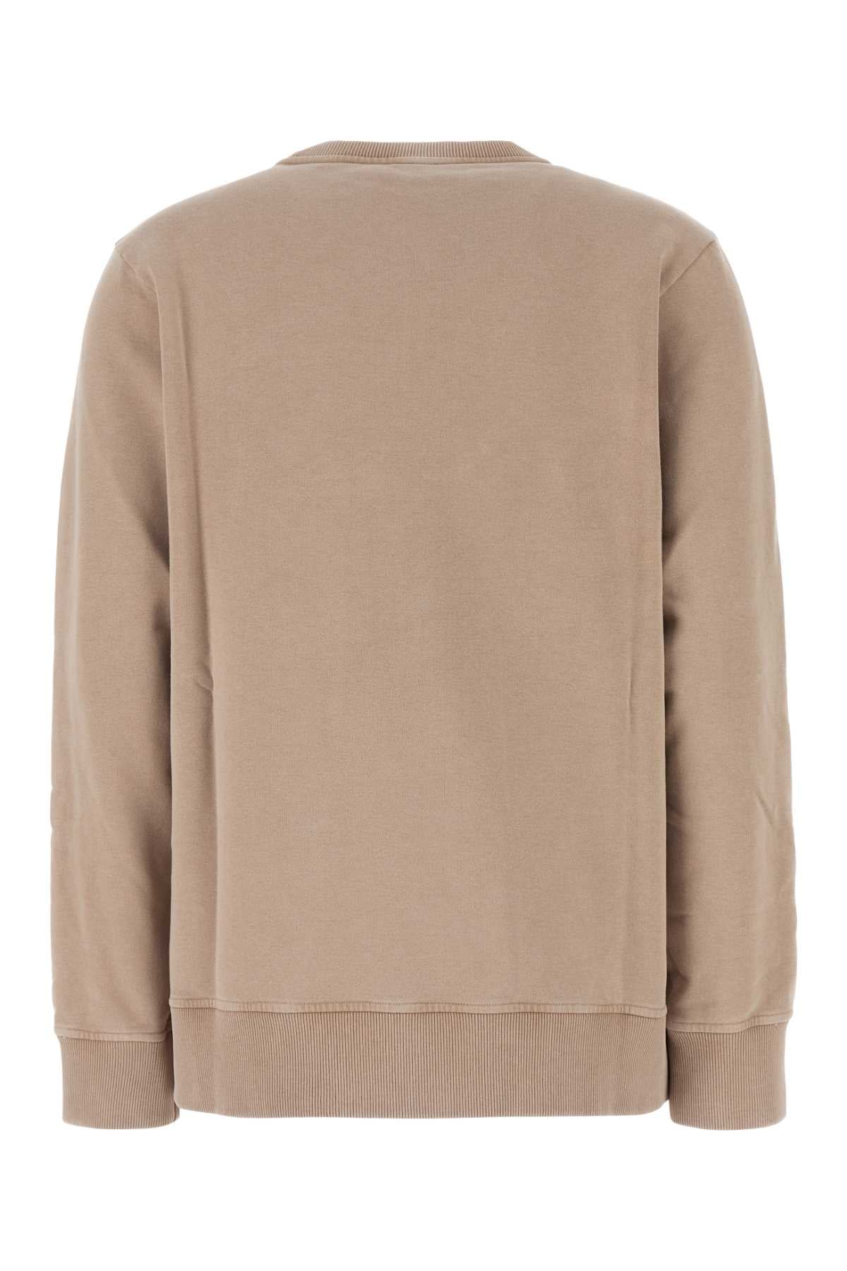 Fendi Women Cappuccino Cotton Oversize Sweatshirt FENDI