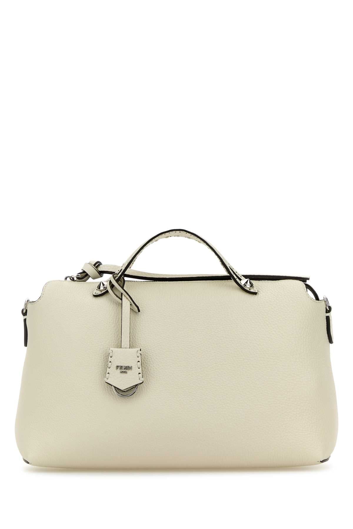 Fendi Women Ivory Leather Large By The Way Handbag FENDI