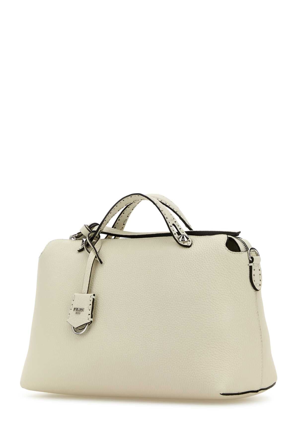 Fendi Women Ivory Leather Large By The Way Handbag FENDI
