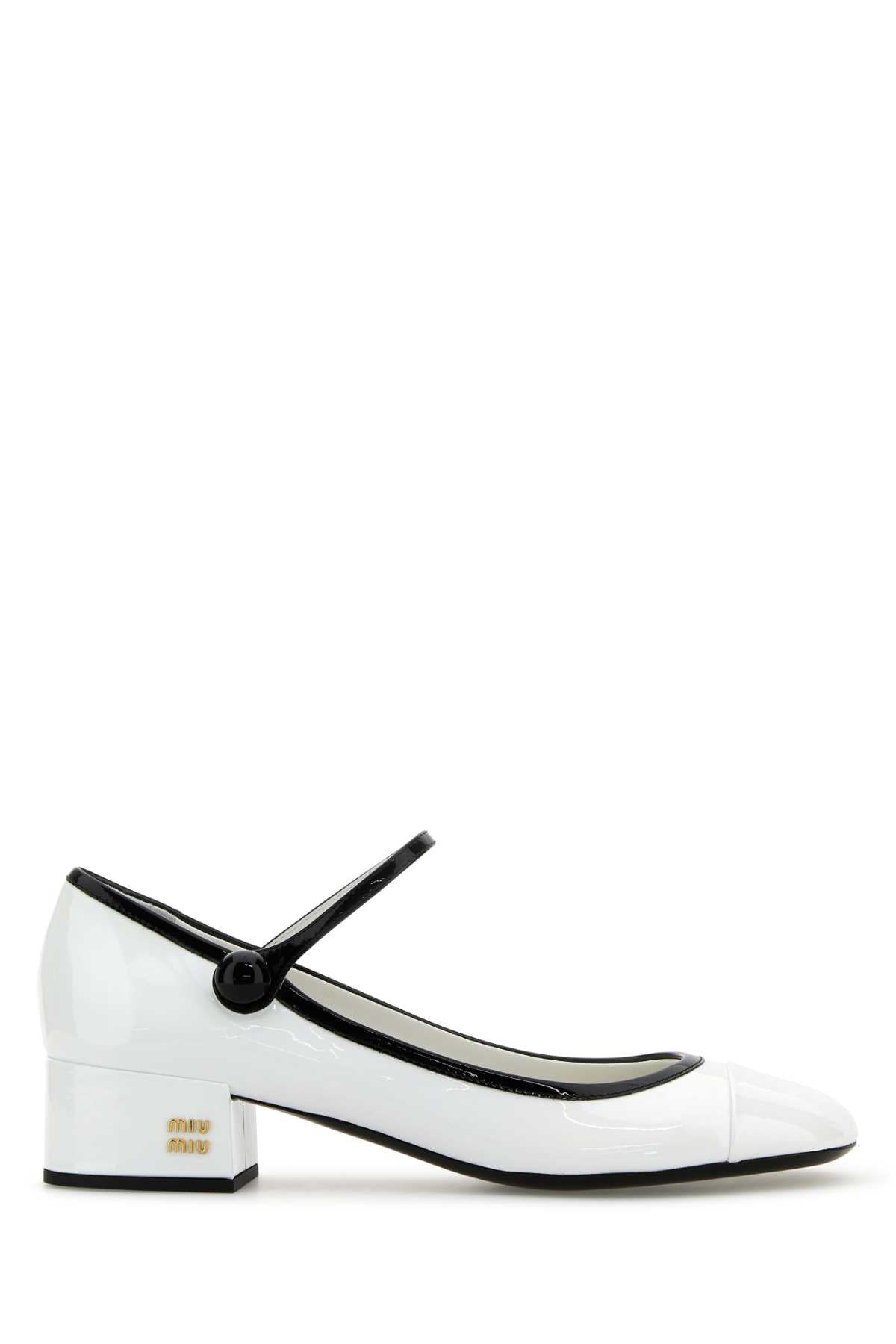 Miu Miu Women White Leather Pumps MIU MIU