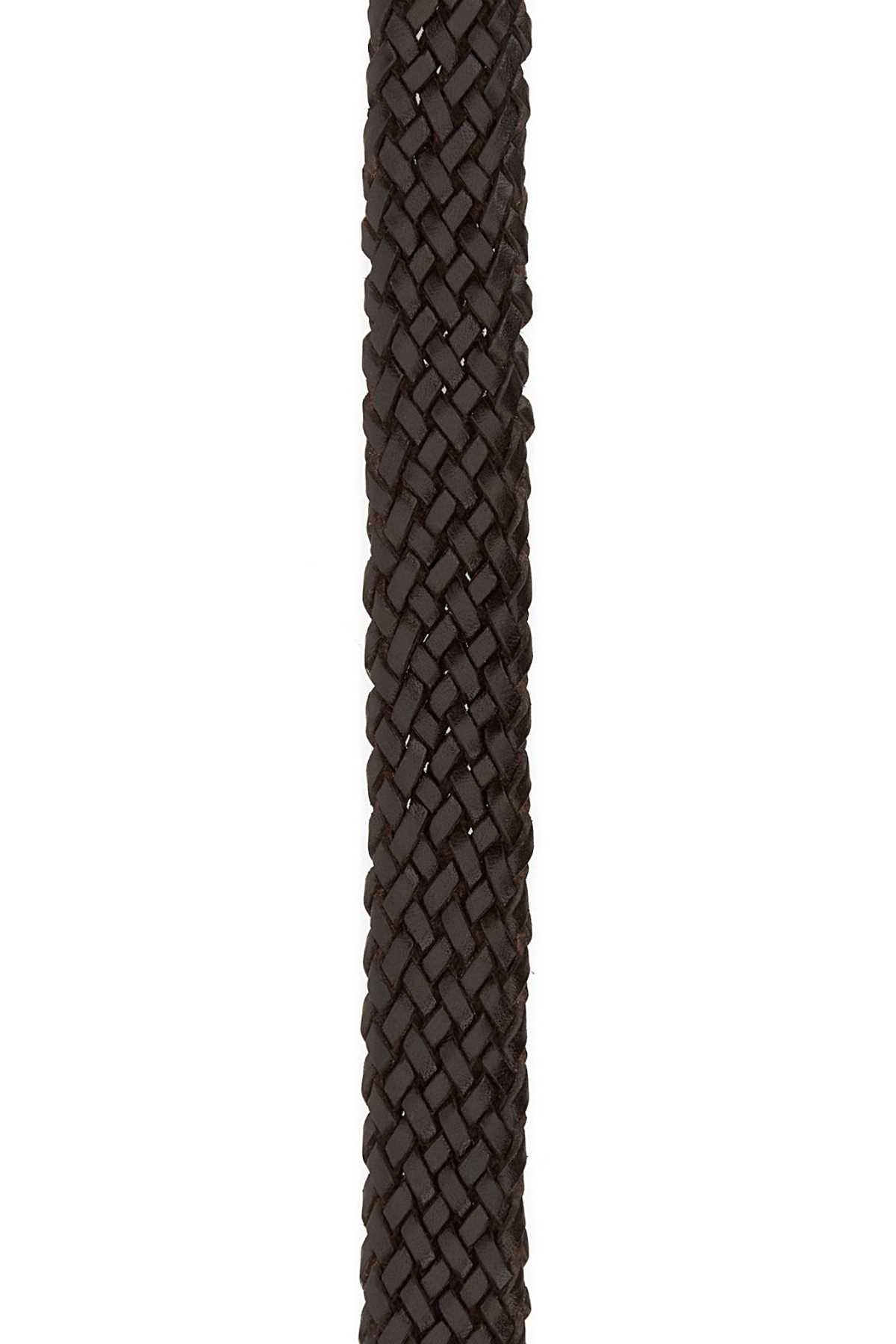 Prada Women Brown Leather Belt PRADA