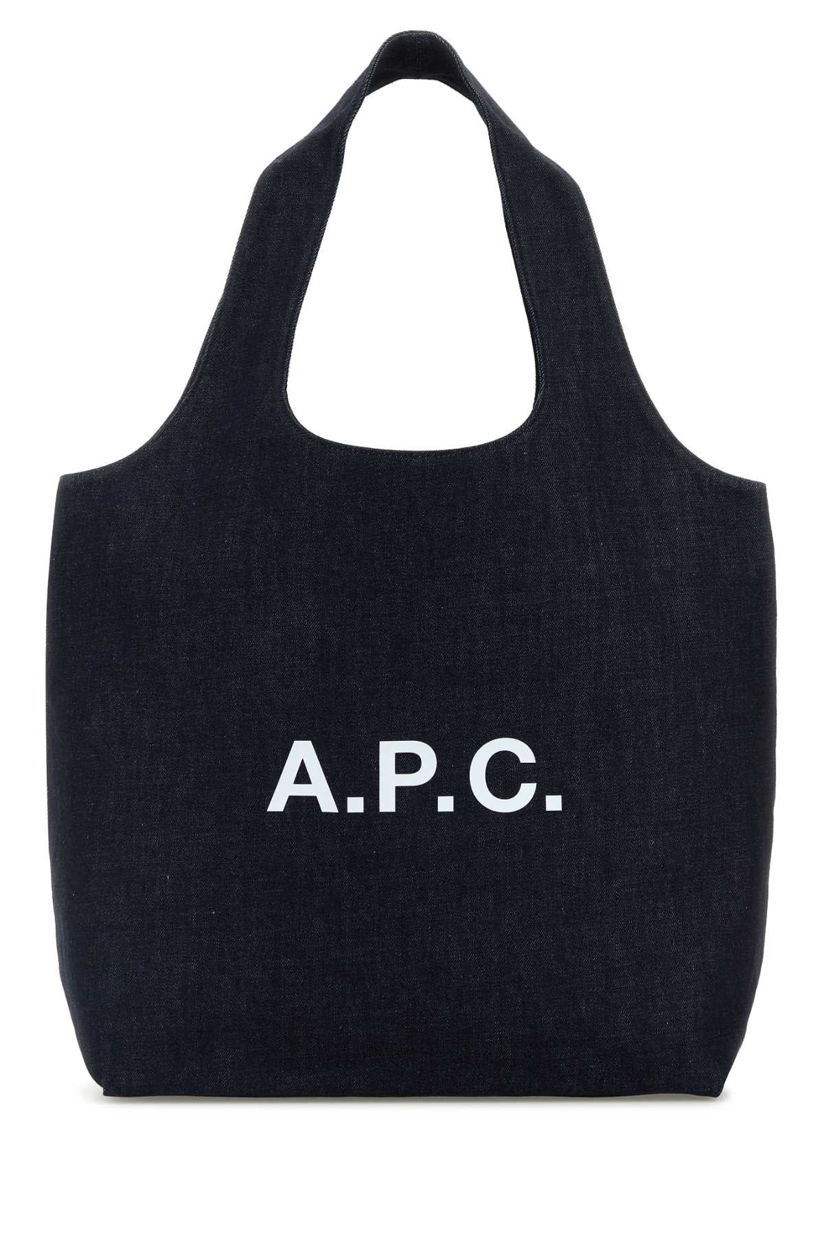 A.P.C. Men Denim Ninon Shopping Bag