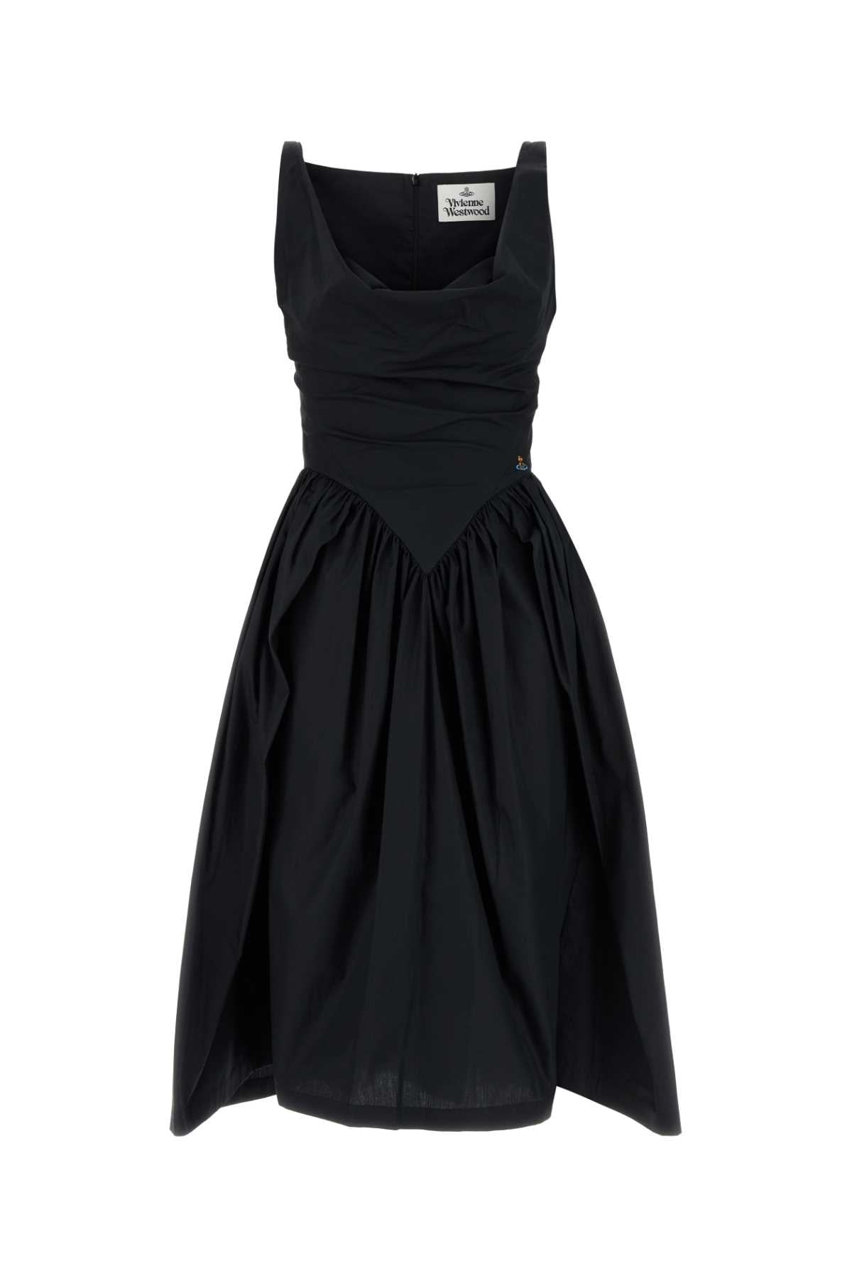 Vivienne Westwood Women Black Poplin Dress VIVIENNE WESTWOOD