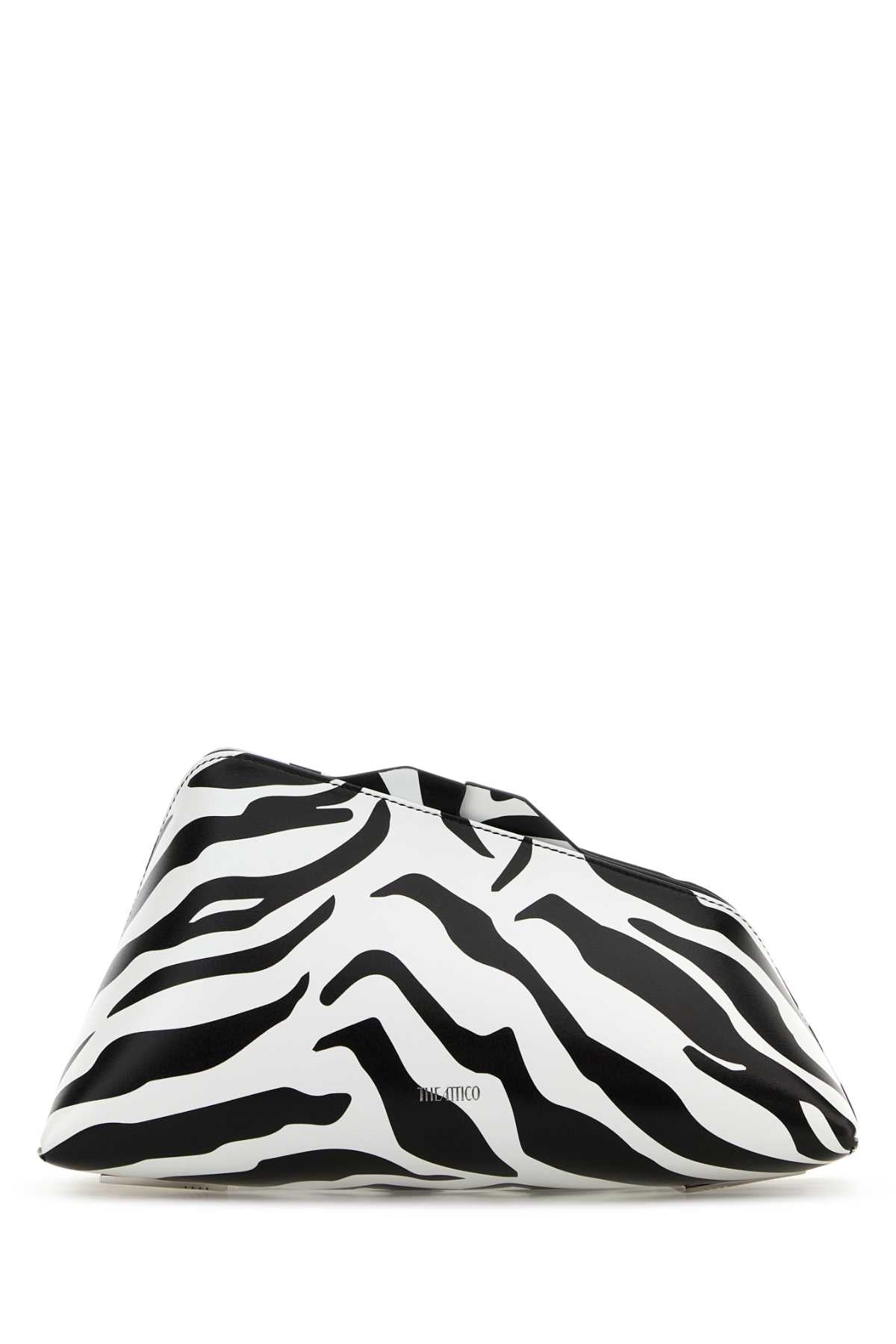 The Attico Women Printed Leather 8.30 Pm Clutch THE ATTICO