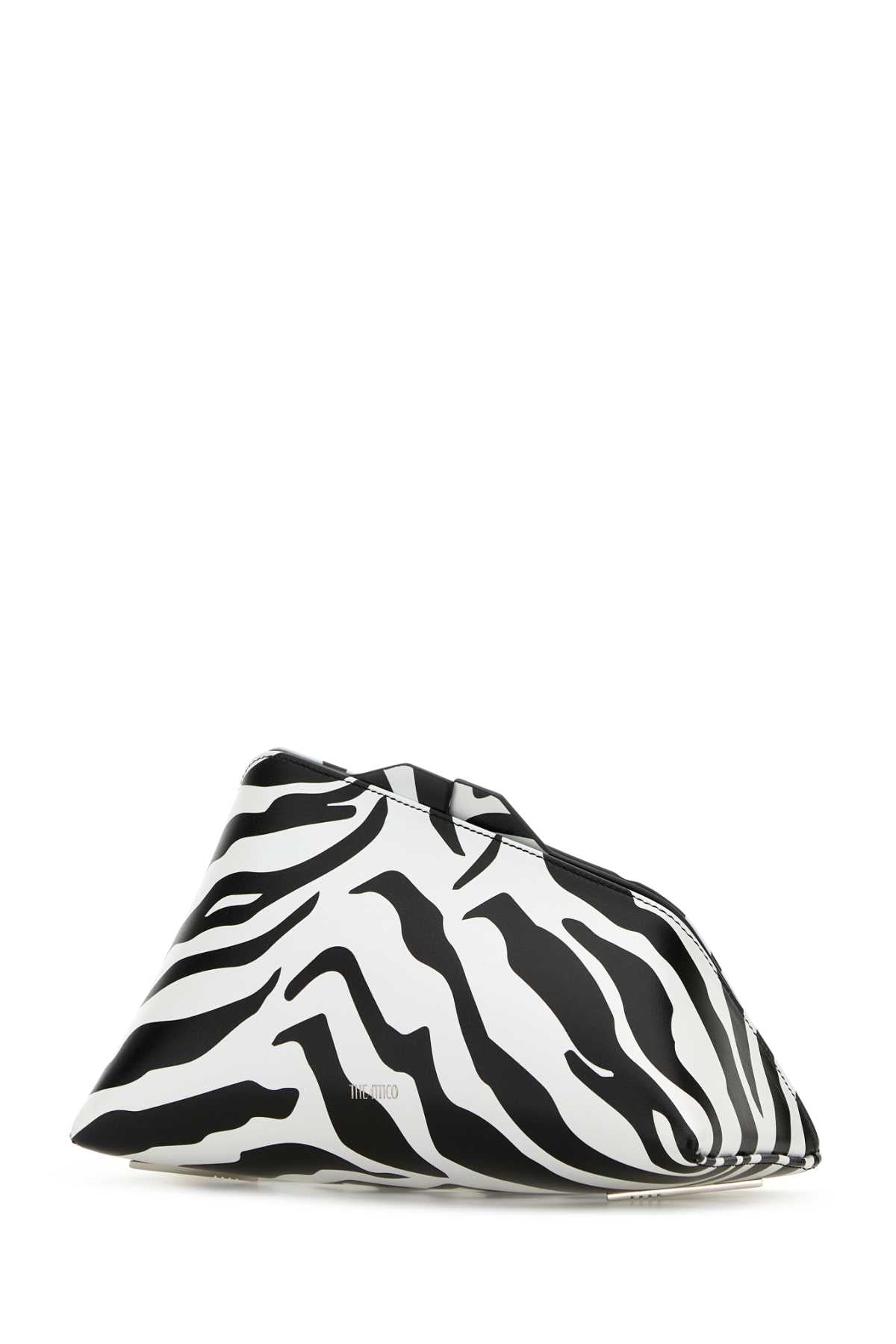 The Attico Women Printed Leather 8.30 Pm Clutch THE ATTICO