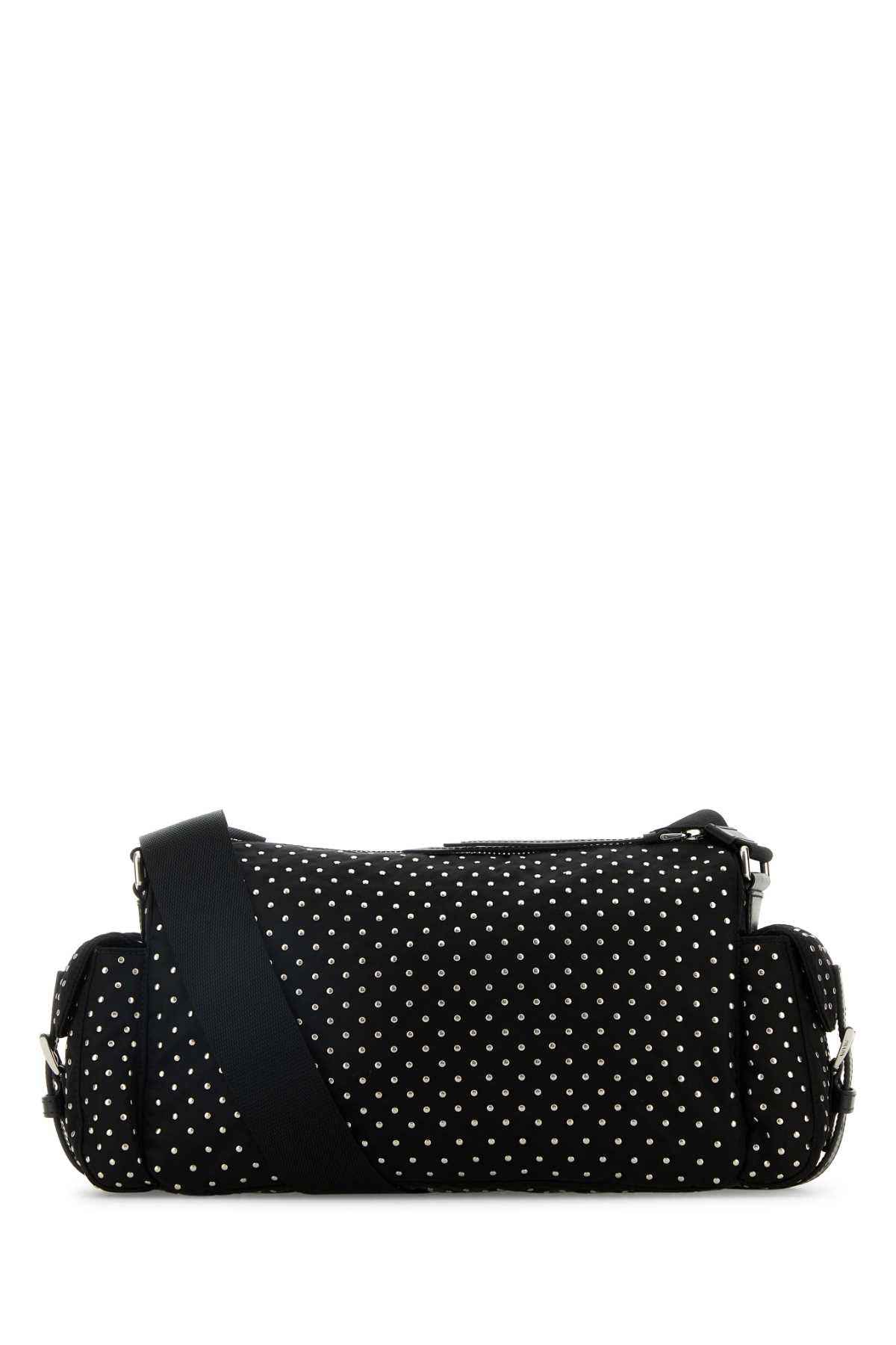 Prada Women Black Nylon Shoulder Bag PRADA