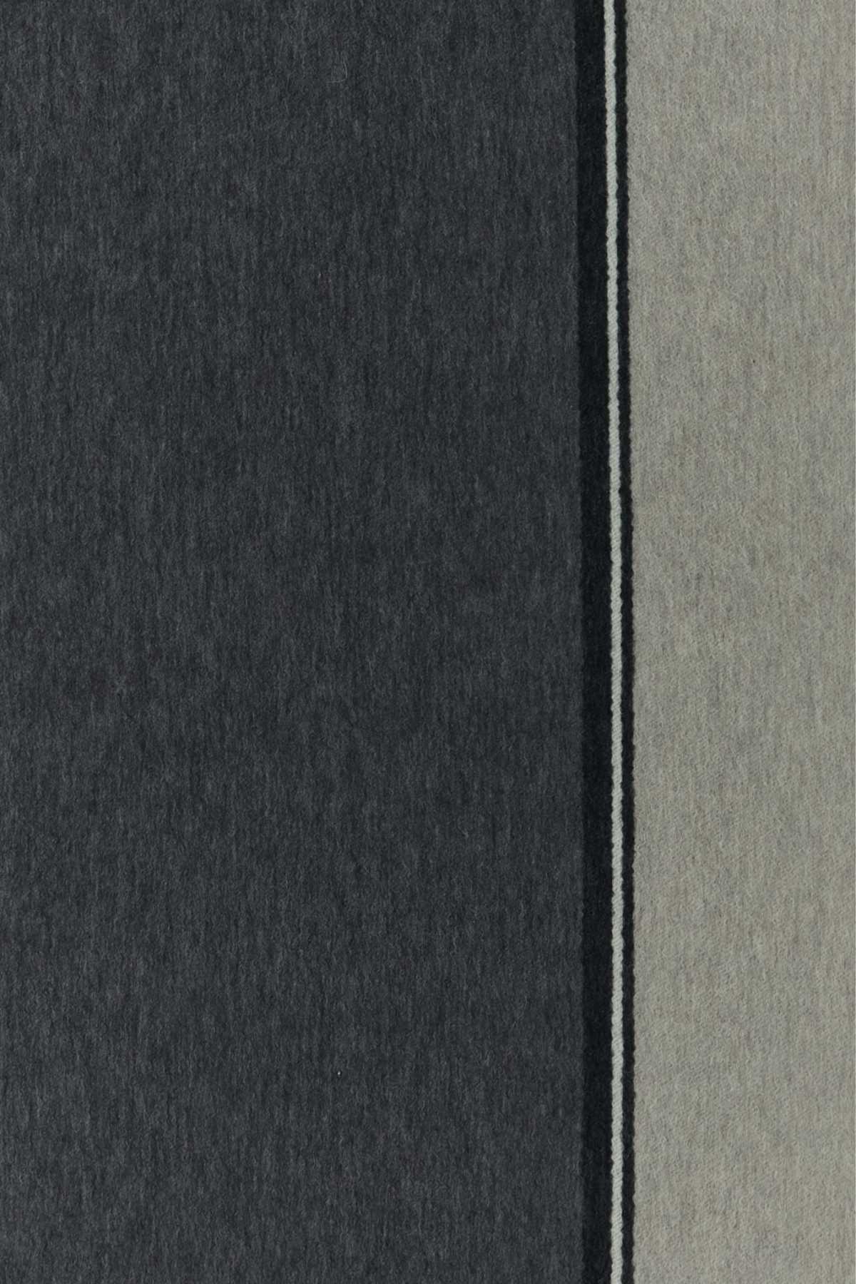 Prada Unisex Two-Tone Cashmere Blend Blanket PRADA