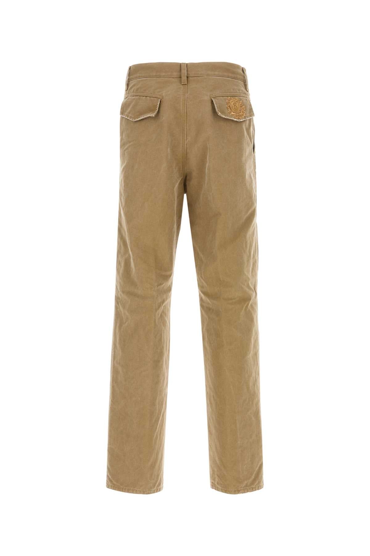 Burberry Men Camel Denim Jeans BURBERRY