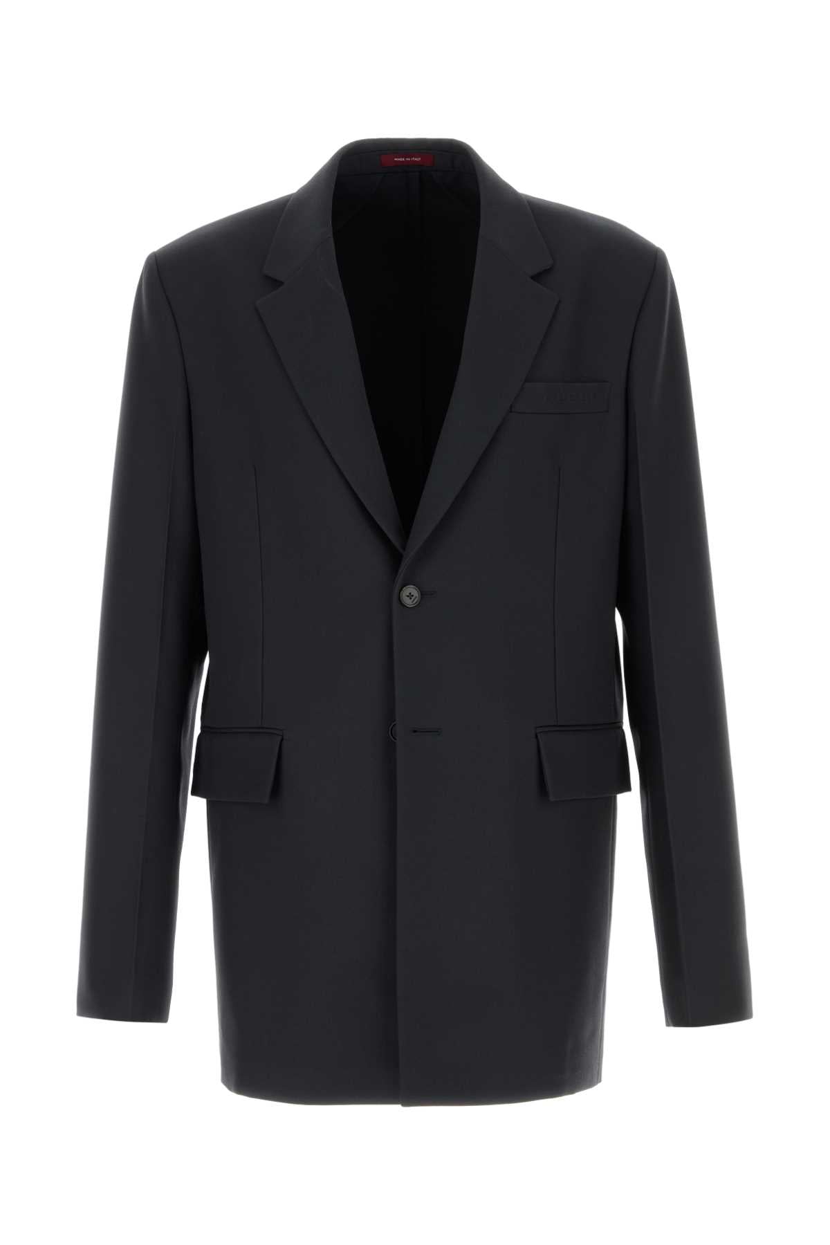 Gucci Men Graphite Twill Blazer GUCCI