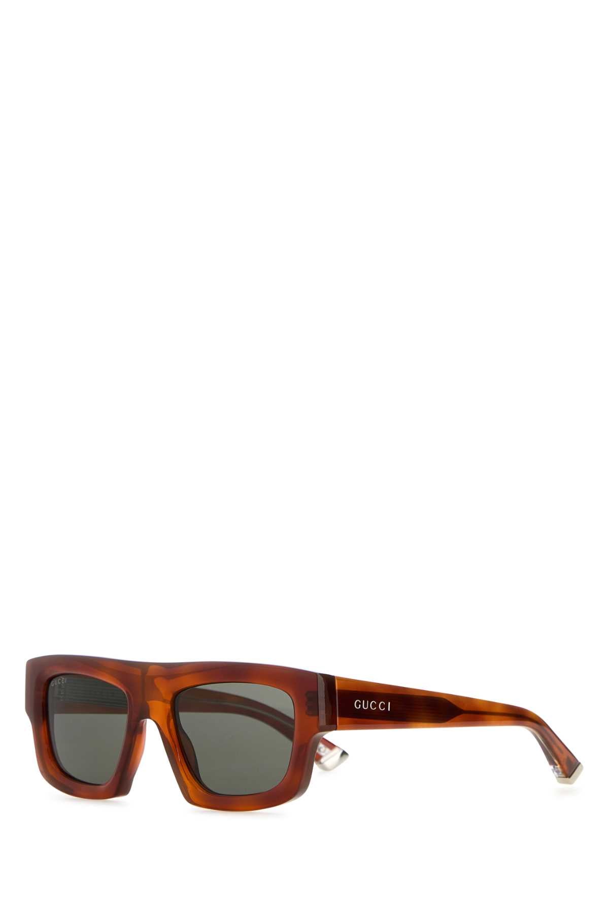 Gucci Men Caramel Acetate Sunglasses GUCCI