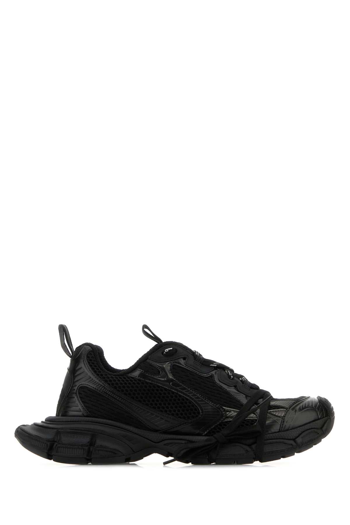 Balenciaga Men Black Mesh And Rubber 3Xl Sneakers BALENCIAGA