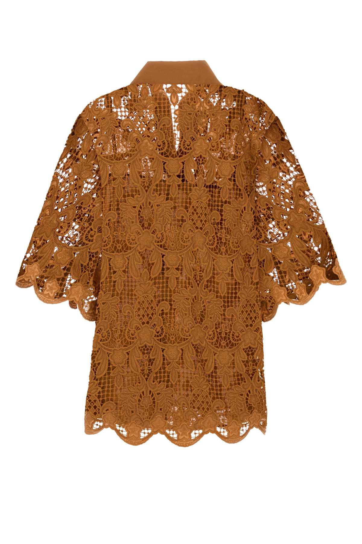 Zimmermann Women Orange Lace Coco Top ZIMMERMANN