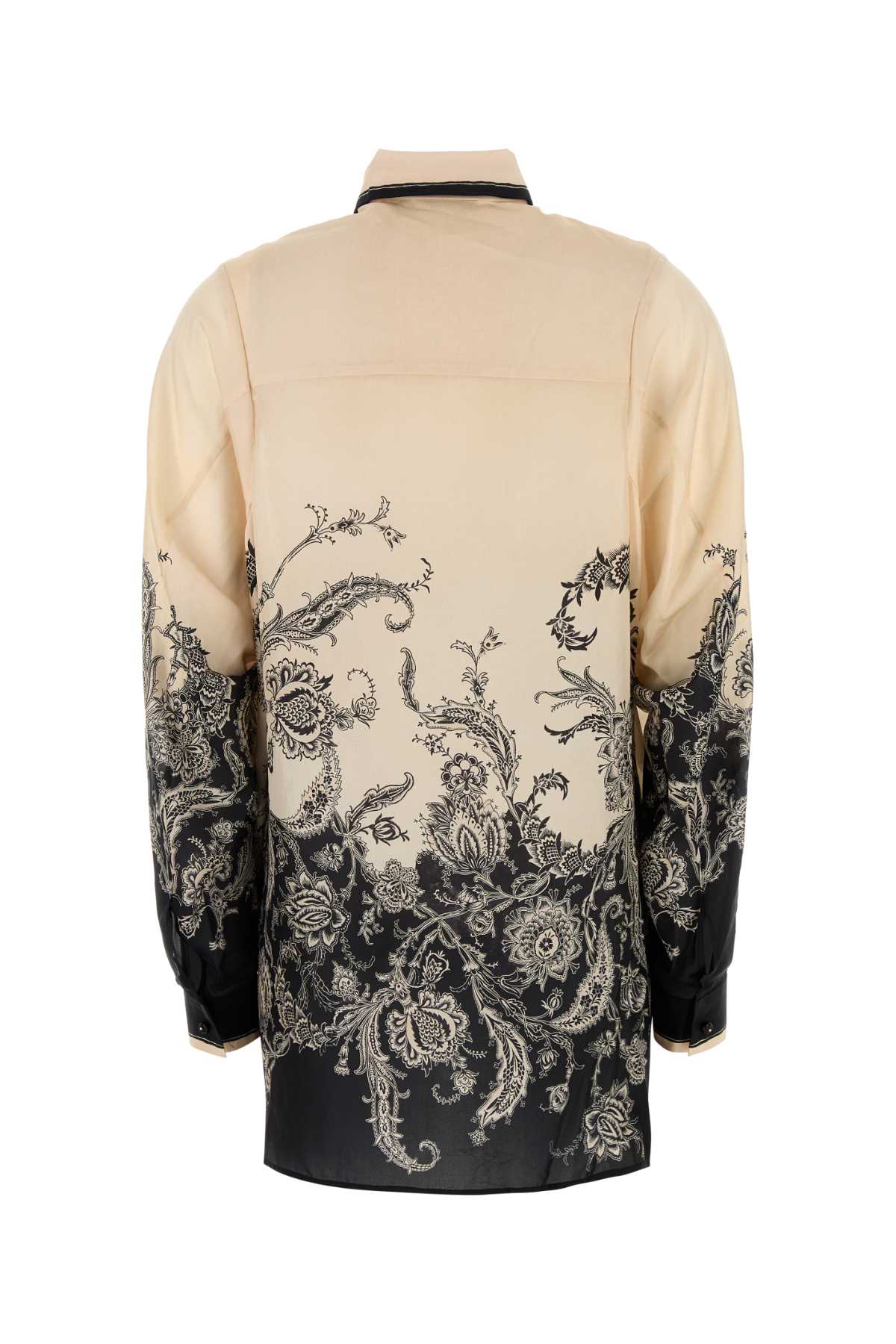 Zimmermann Women Printed Silk Rhiannon Shirt ZIMMERMANN