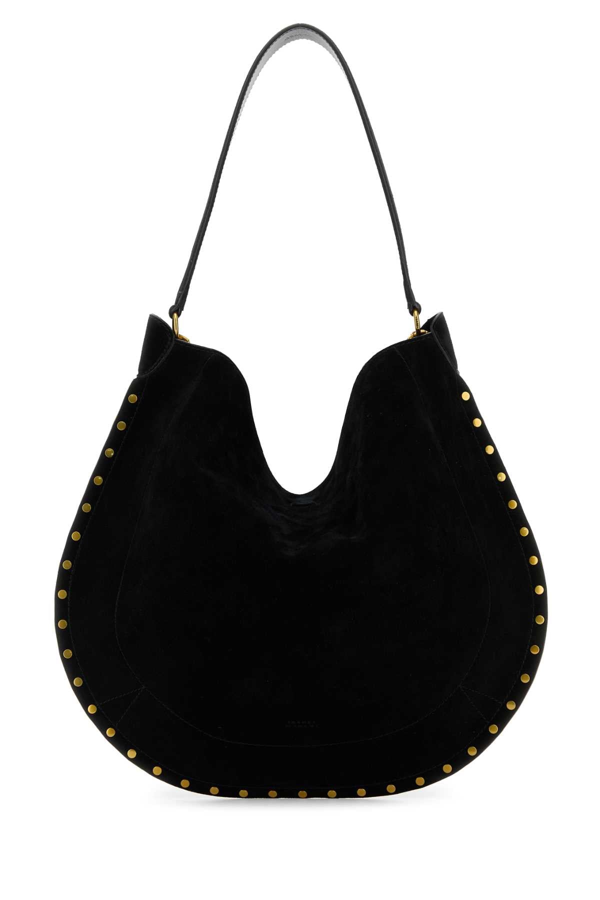 Isabel Marant Women Black Suede Oskan Shopping Bag ISABEL MARANT